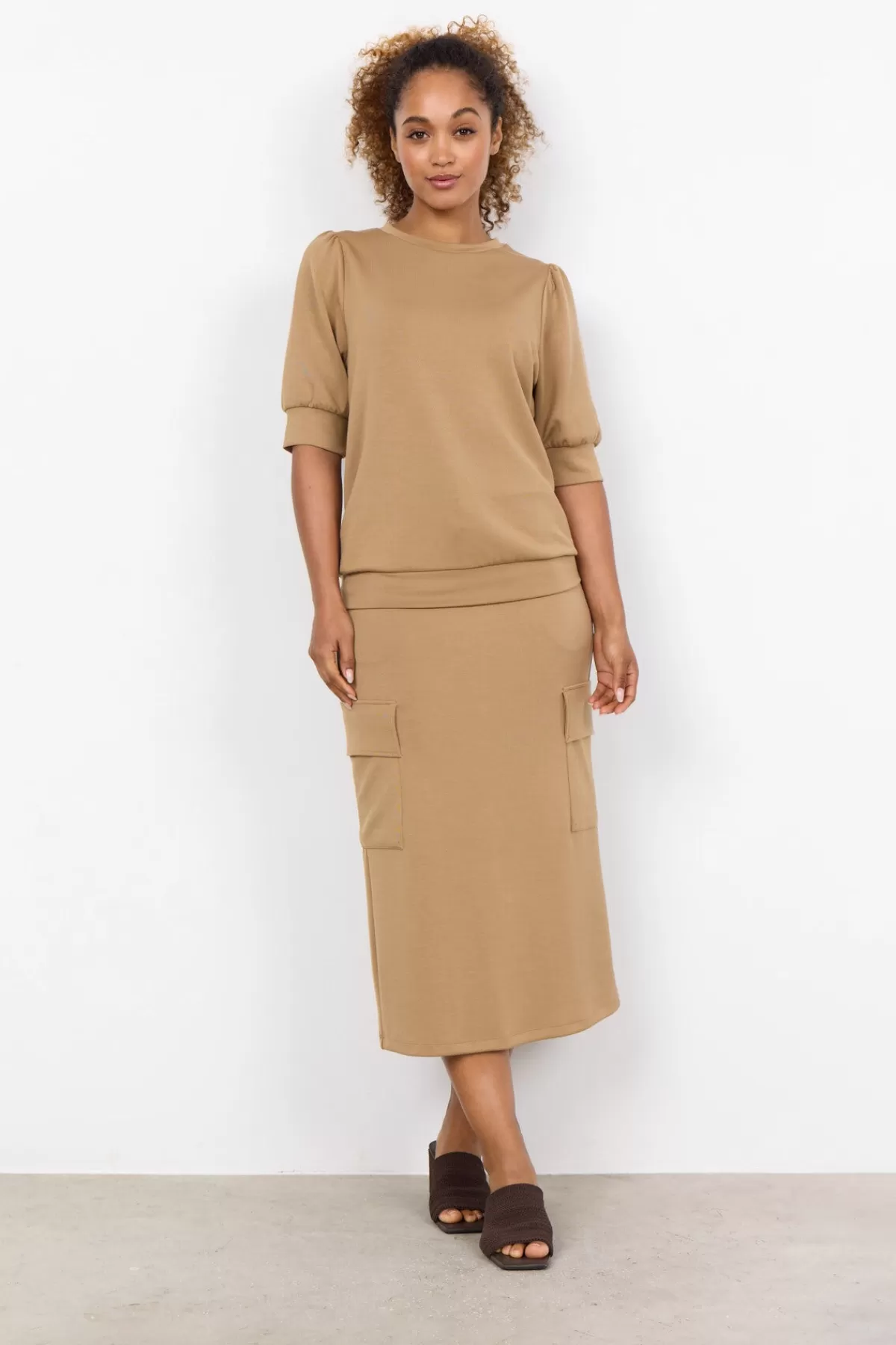 Soyaconcept Blouses And Shirts | Comfy-SC-BANU 83 Blouse Camel