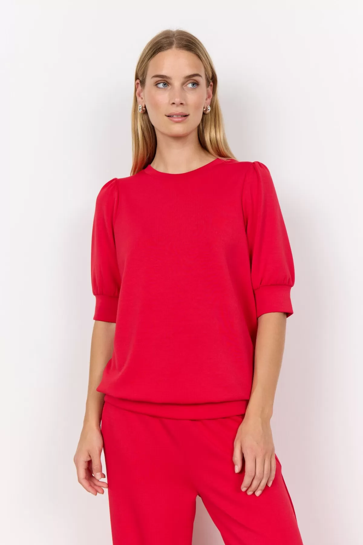 Soyaconcept Comfy | Blouses And Shirts-SC-BANU 83 Blouse Red