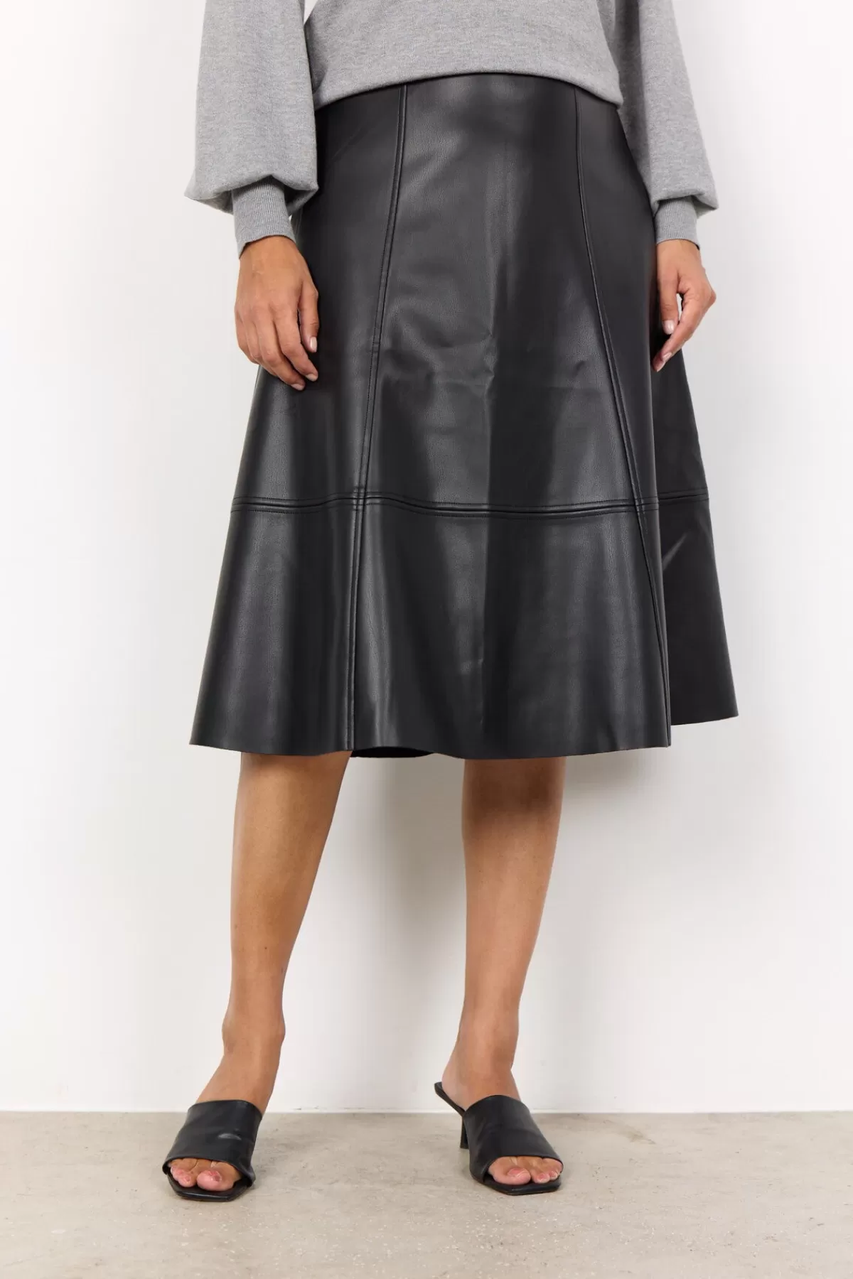 Soyaconcept Skirts-SC-BECKIE 18 Skirt Black