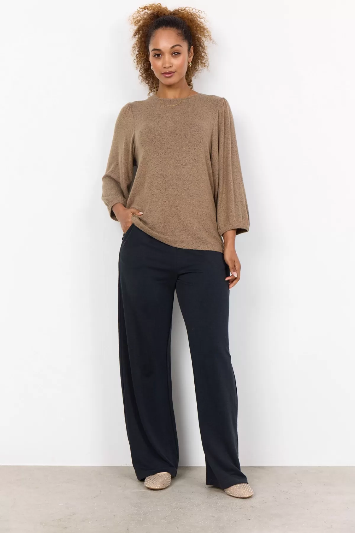 Soyaconcept Blouses And Shirts | Comfy-SC-BIARA 116 Blouse Camel