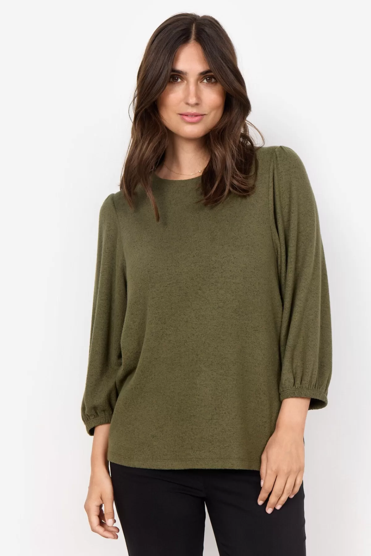 Soyaconcept Blouses And Shirts | Comfy-SC-BIARA 116 Blouse Olive