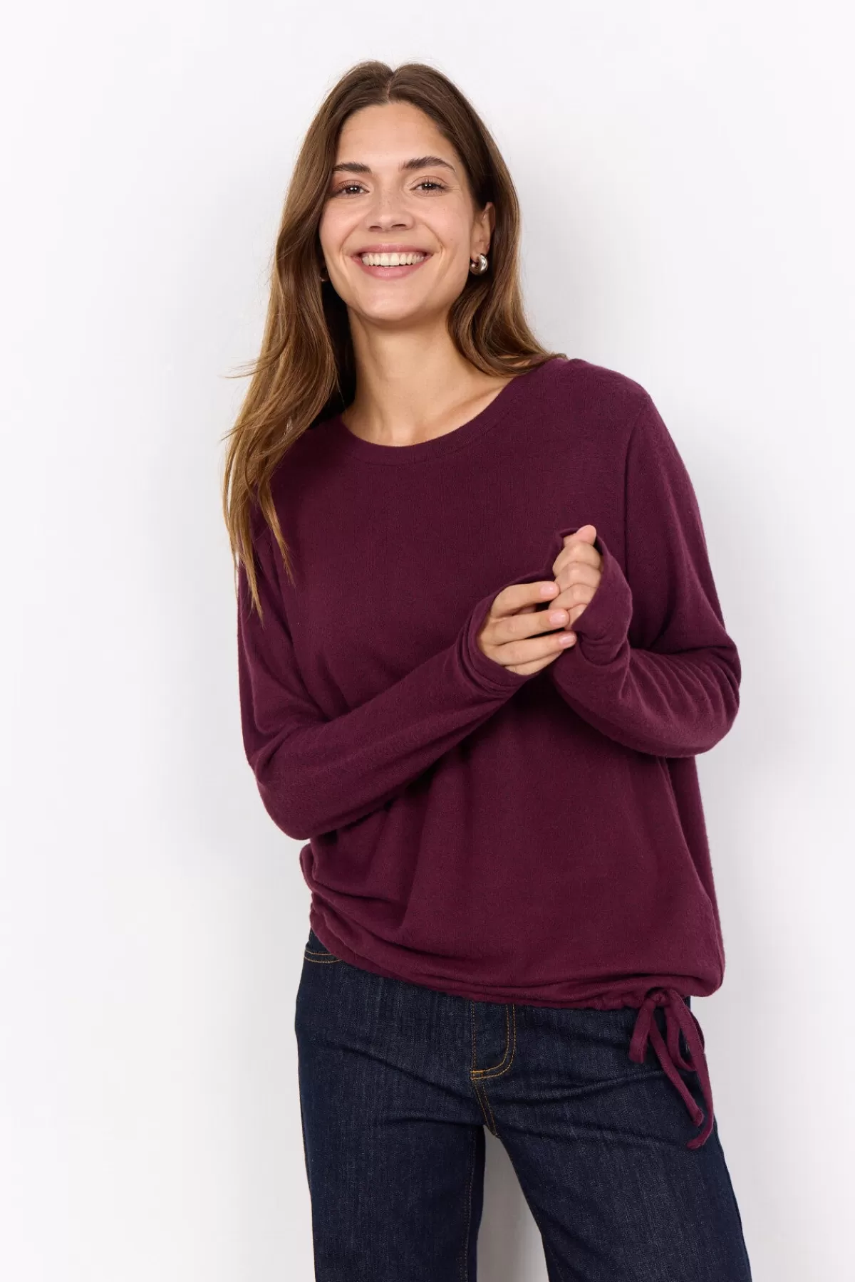 Soyaconcept Blouses And Shirts | Comfy-SC-BIARA 119 Blouse Bordeaux
