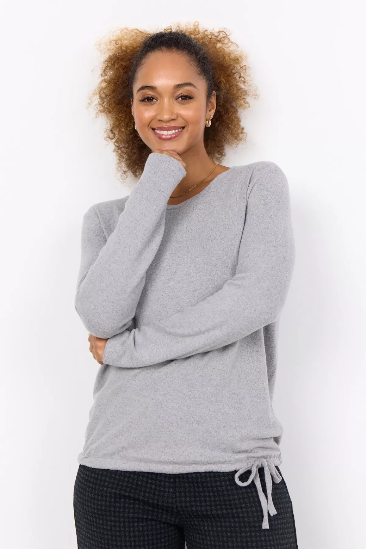 Soyaconcept Blouses And Shirts | Comfy-SC-BIARA 119 Blouse Grey