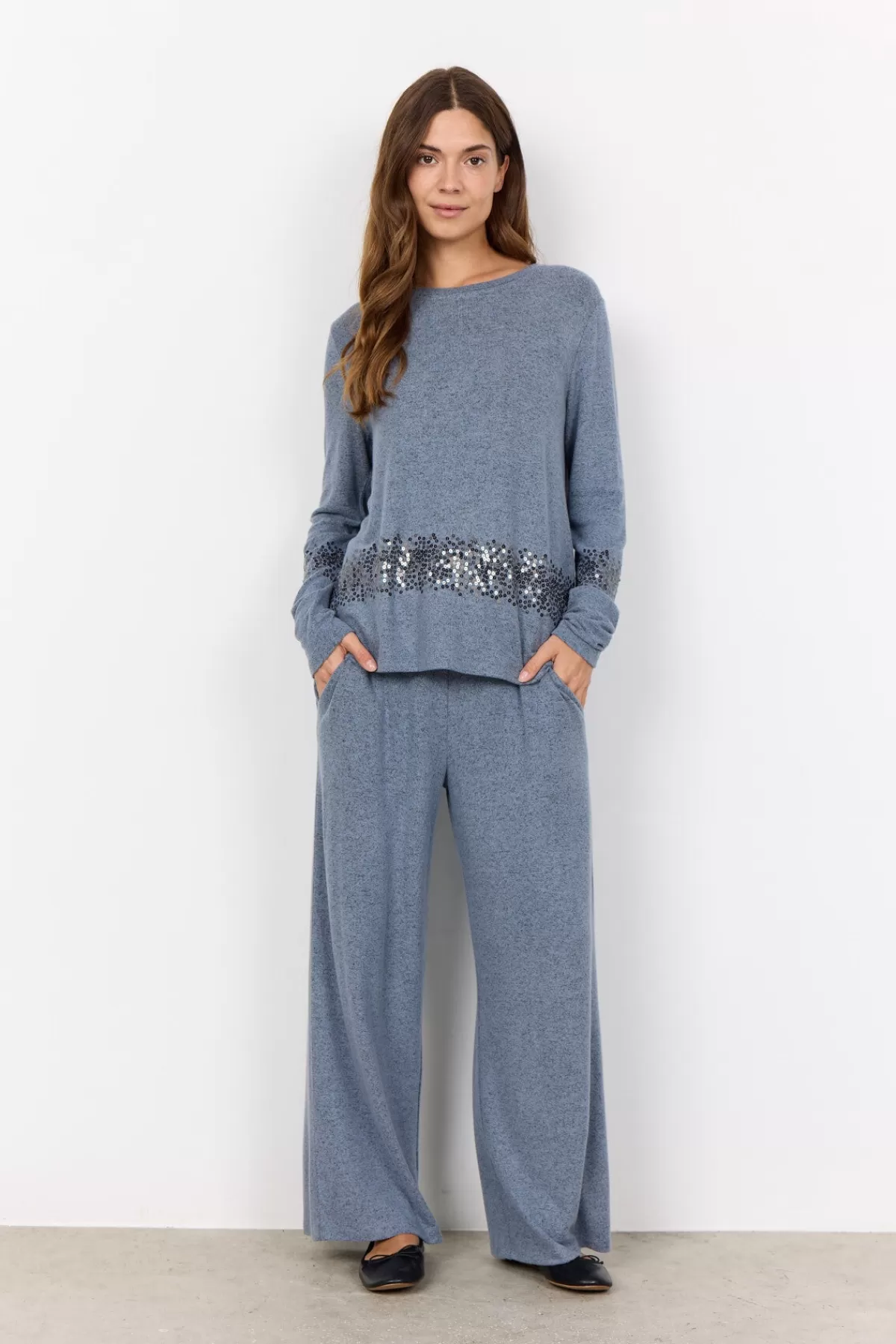 Soyaconcept Blouses And Shirts | Comfy-SC-BIARA 125 Blouse Blue