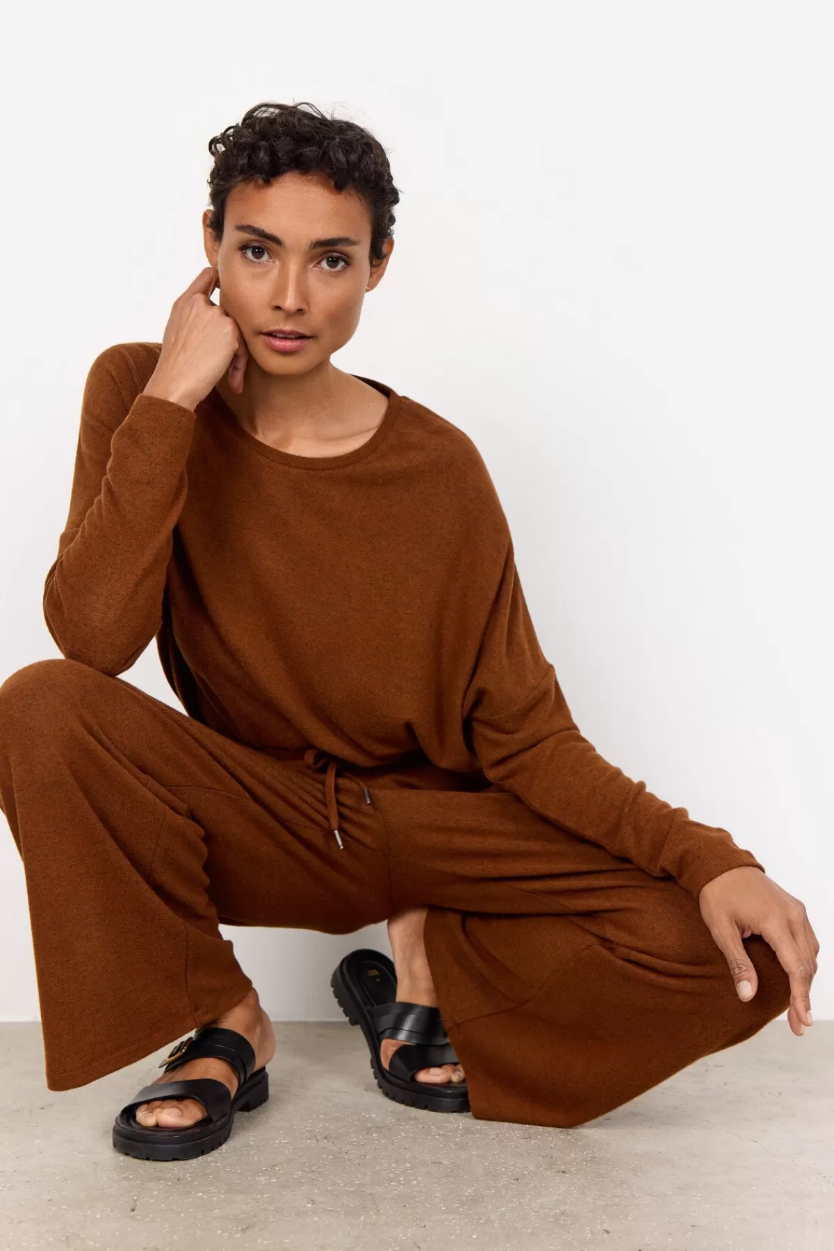 Soyaconcept Blouses And Shirts | Comfy-SC-BIARA 1 Blouse Brown