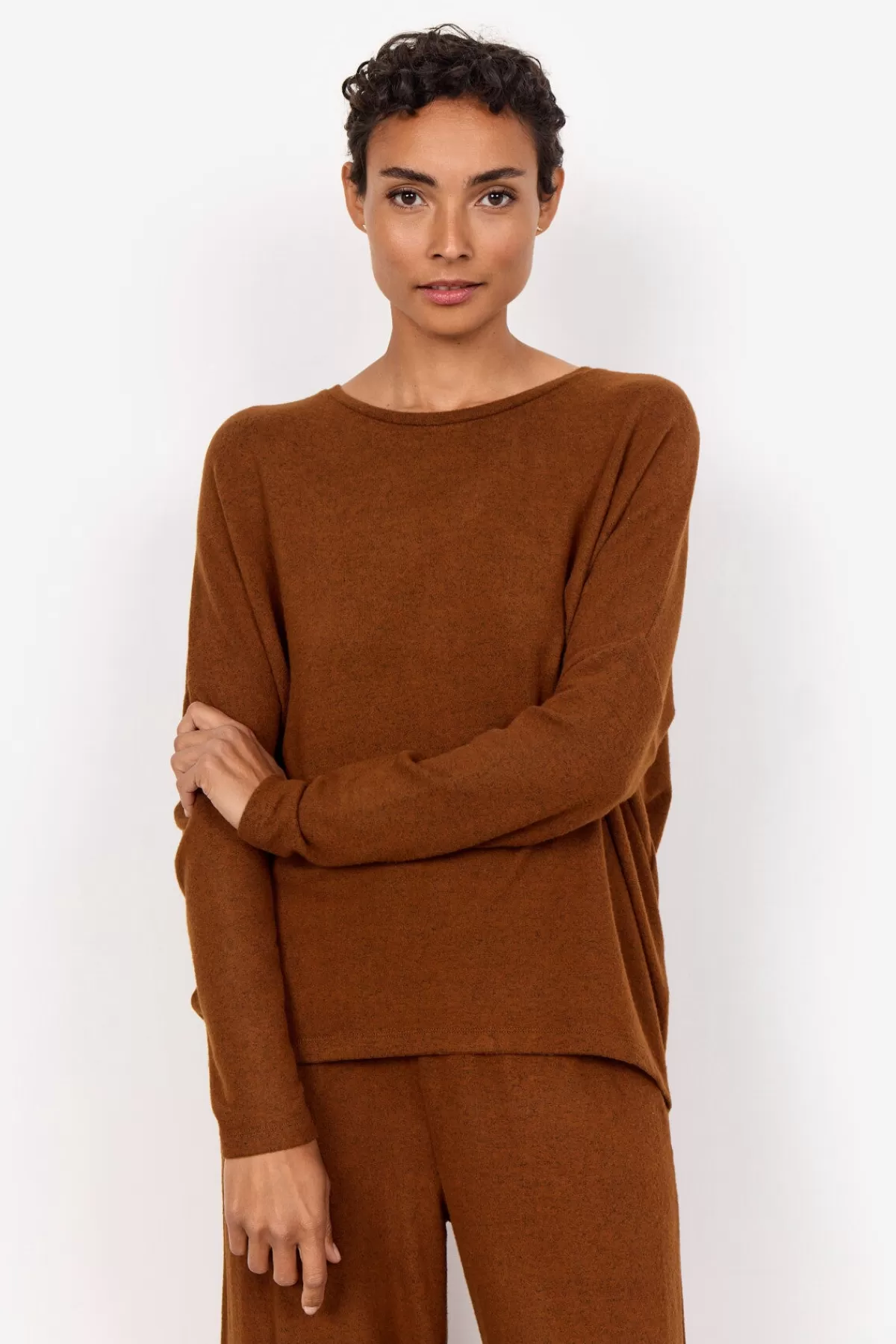 Soyaconcept Blouses And Shirts | Comfy-SC-BIARA 1 Blouse Brown