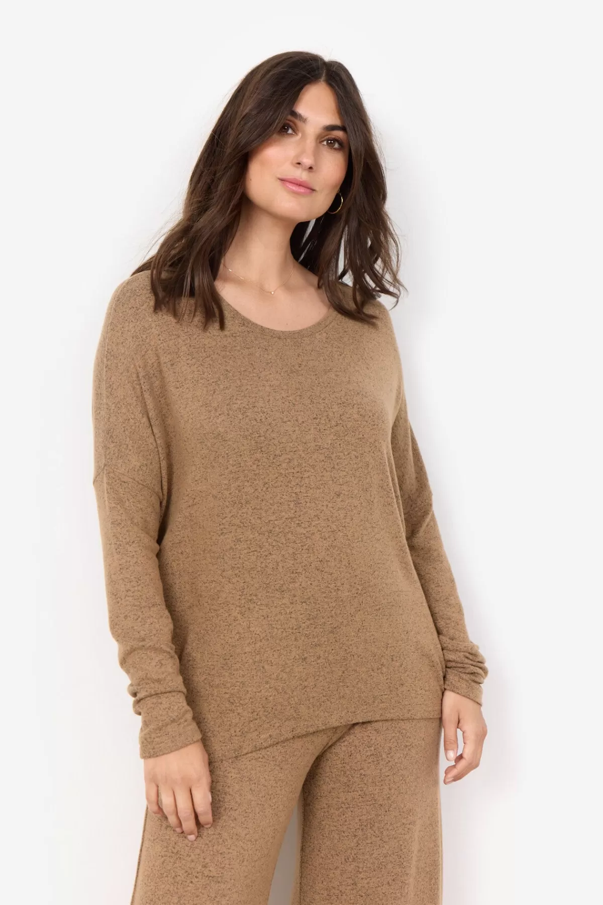 Soyaconcept Blouses And Shirts | Comfy-SC-BIARA 1 Blouse Camel