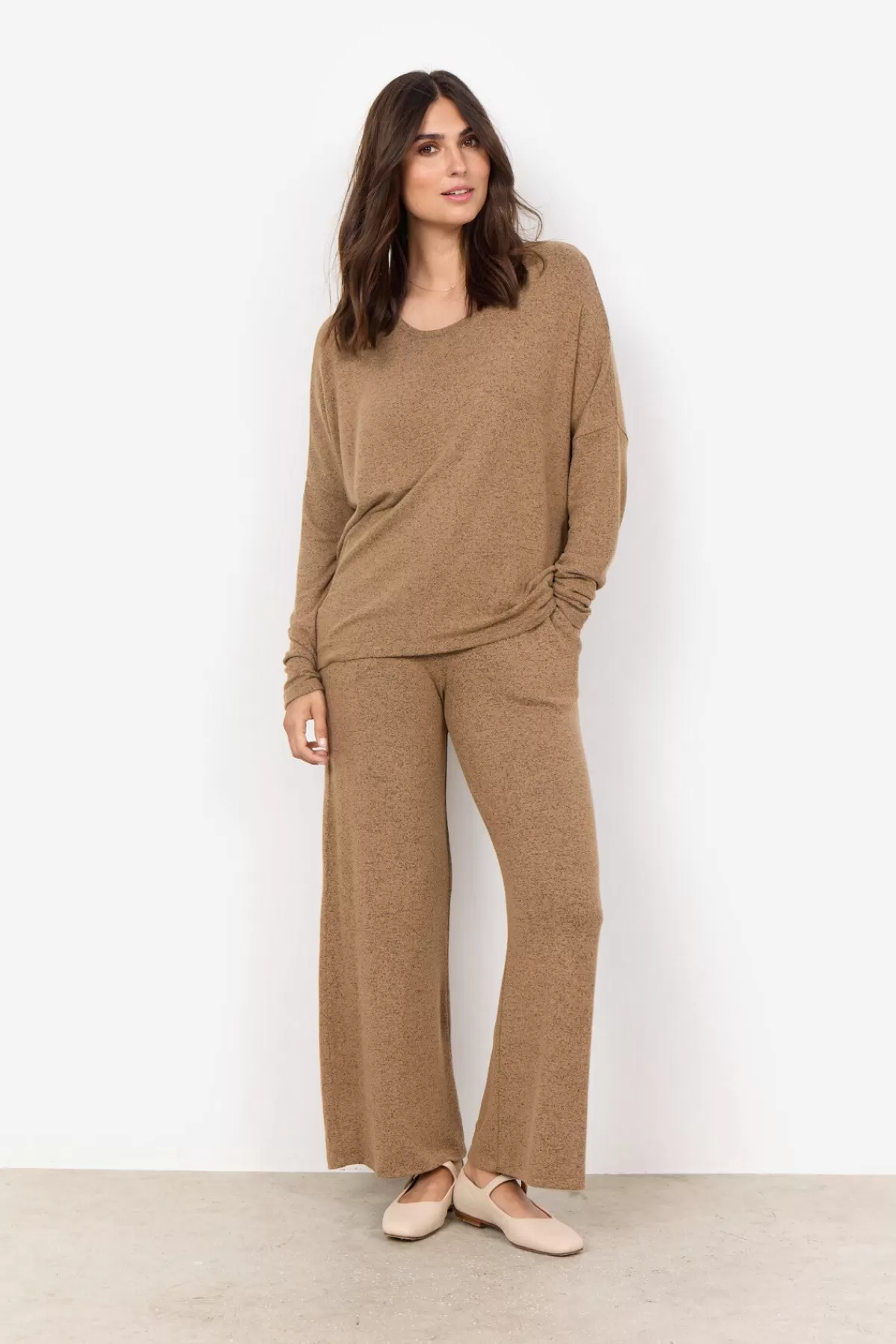 Soyaconcept Blouses And Shirts | Comfy-SC-BIARA 1 Blouse Camel