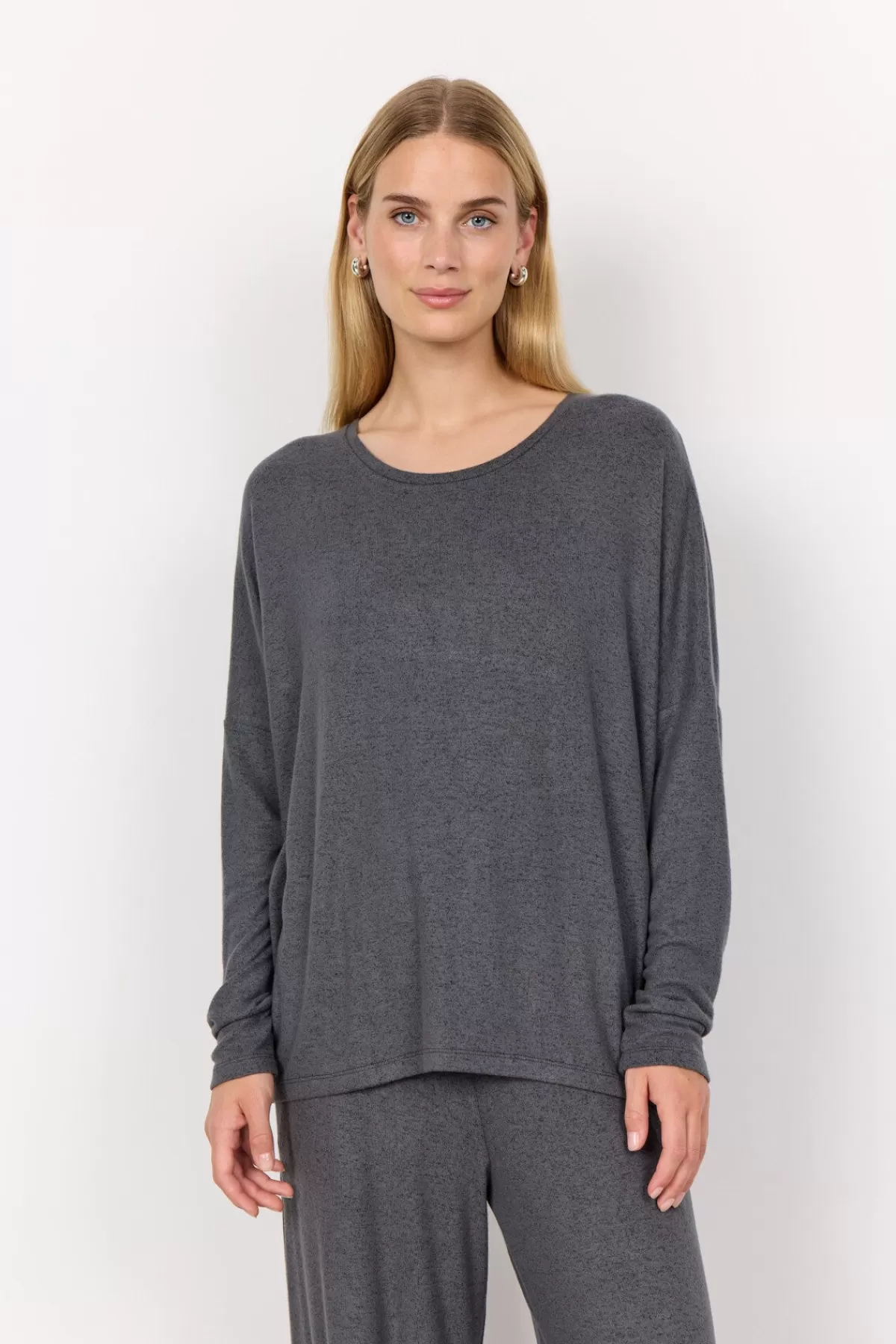 Soyaconcept Blouses And Shirts | Comfy-SC-BIARA 1 Blouse Dark grey