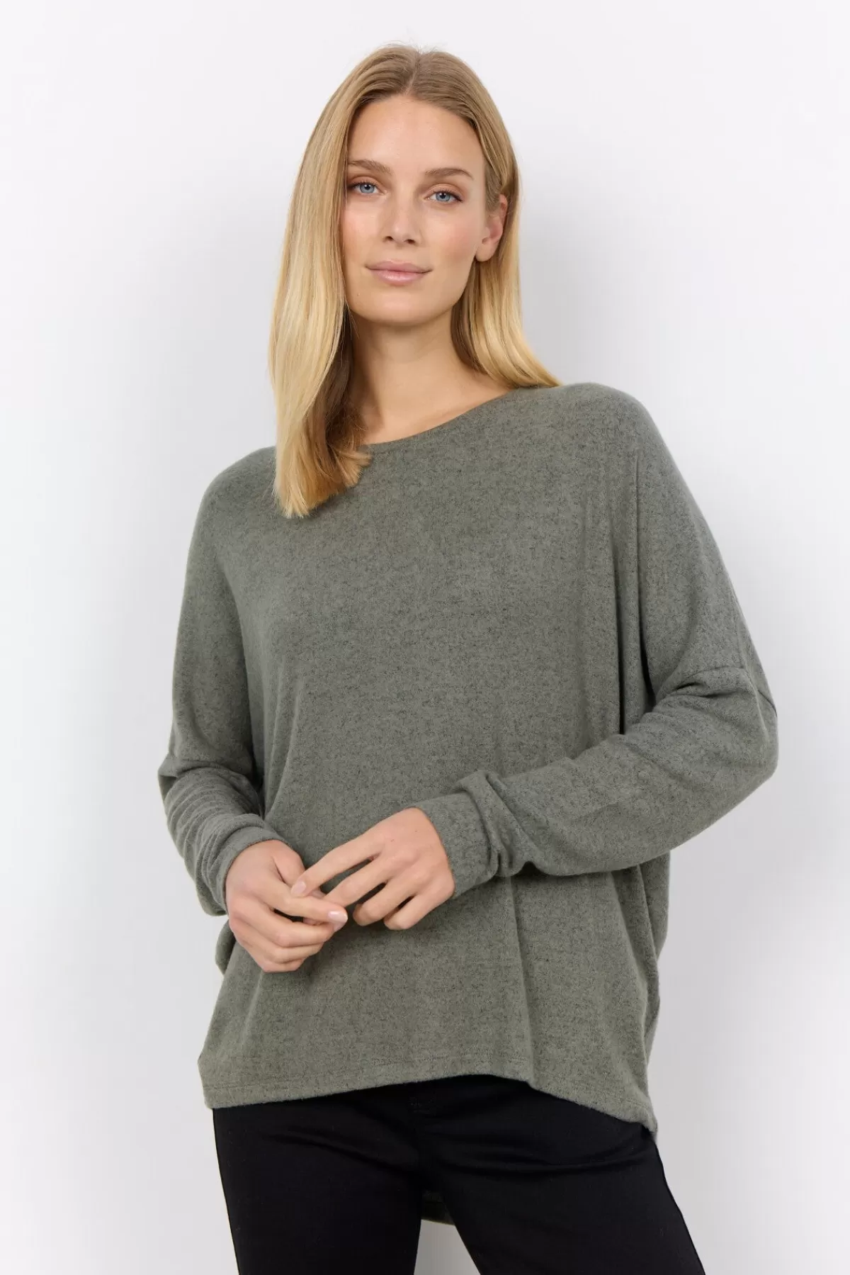 Soyaconcept Blouses And Shirts-SC-BIARA 1 Blouse Dusty green