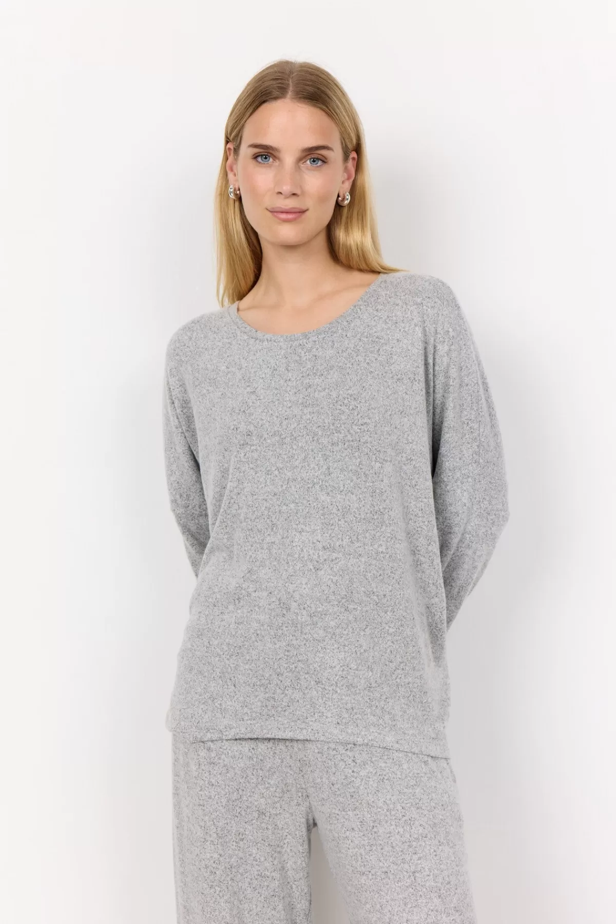 Soyaconcept Blouses And Shirts | Comfy-SC-BIARA 1 Blouse Light grey
