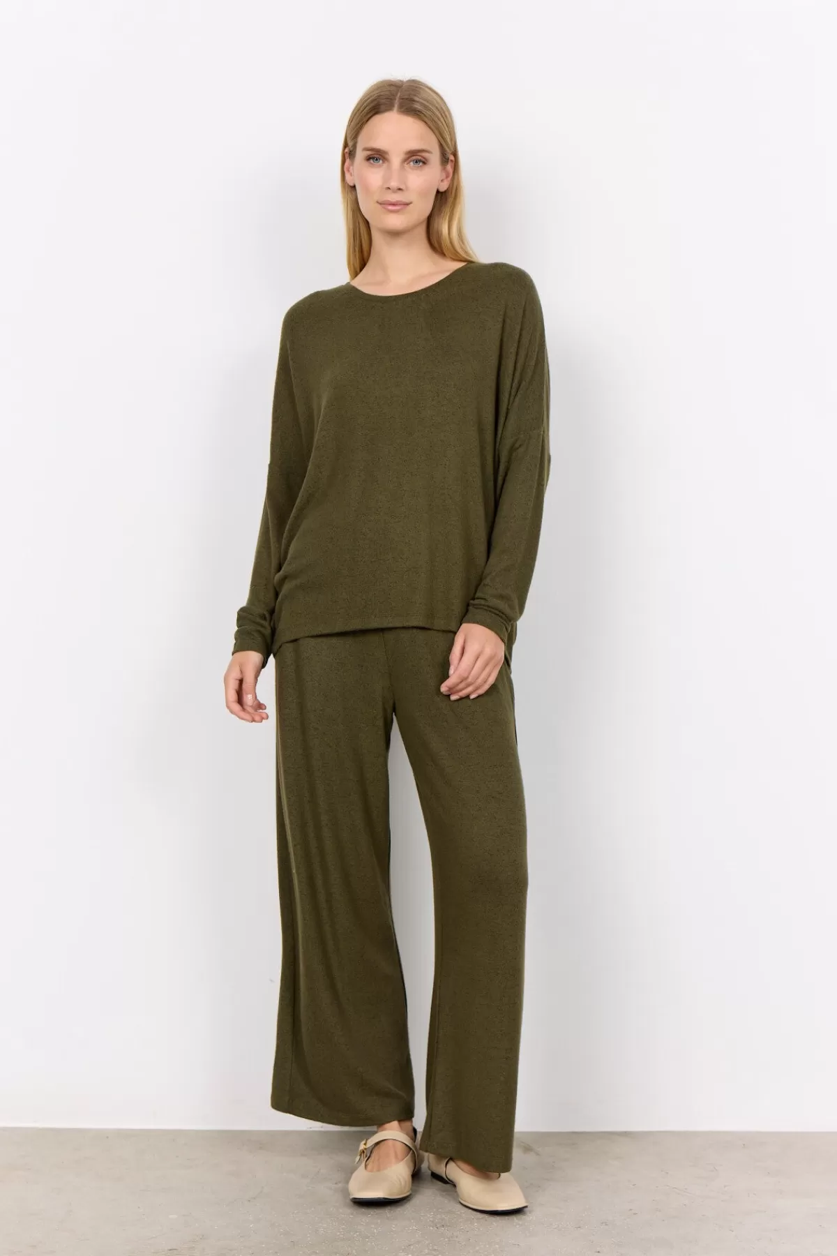 Soyaconcept Blouses And Shirts | Comfy-SC-BIARA 1 Blouse Olive