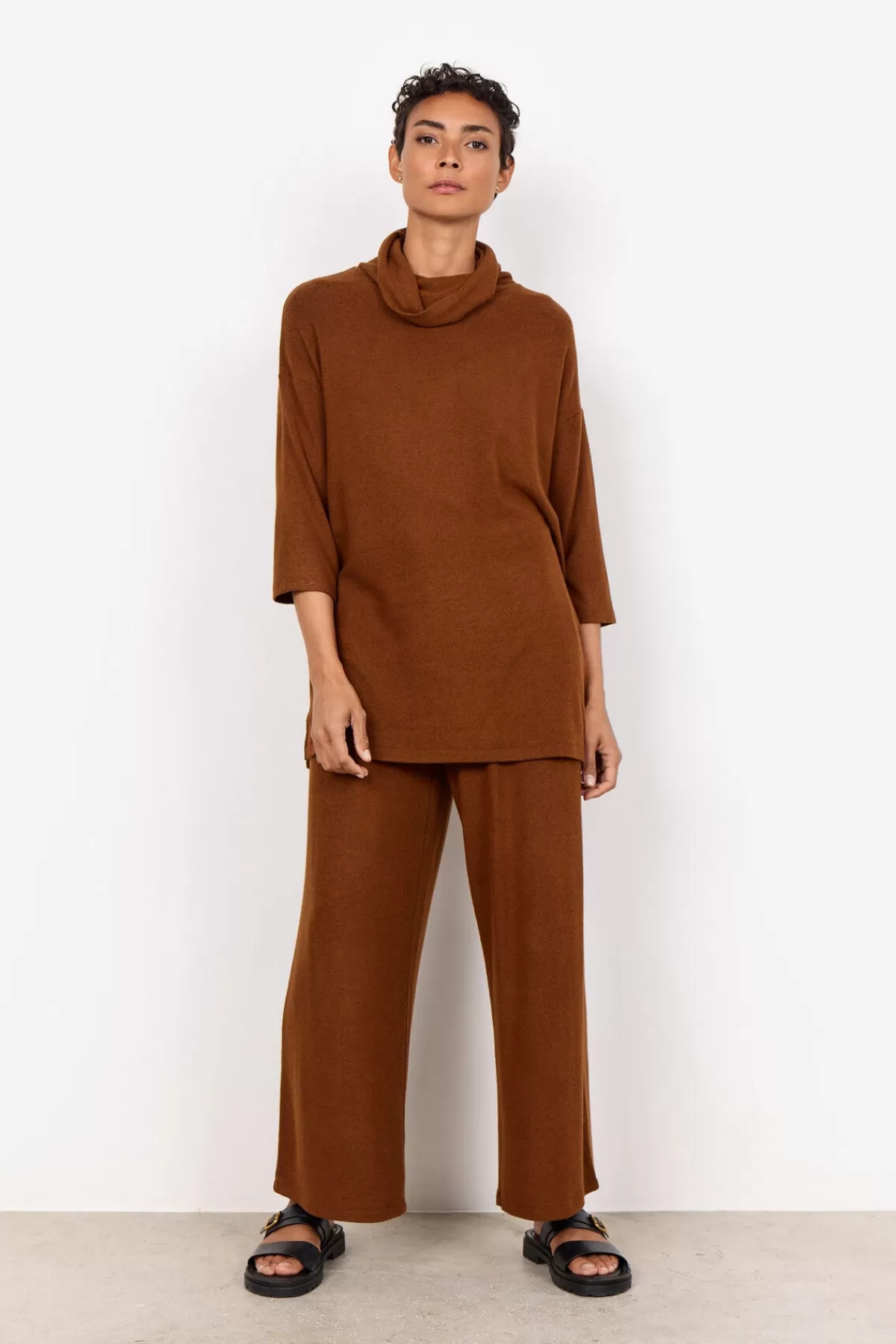 Soyaconcept Blouses And Shirts | Comfy-SC-BIARA 73 Sweatshirt Brown