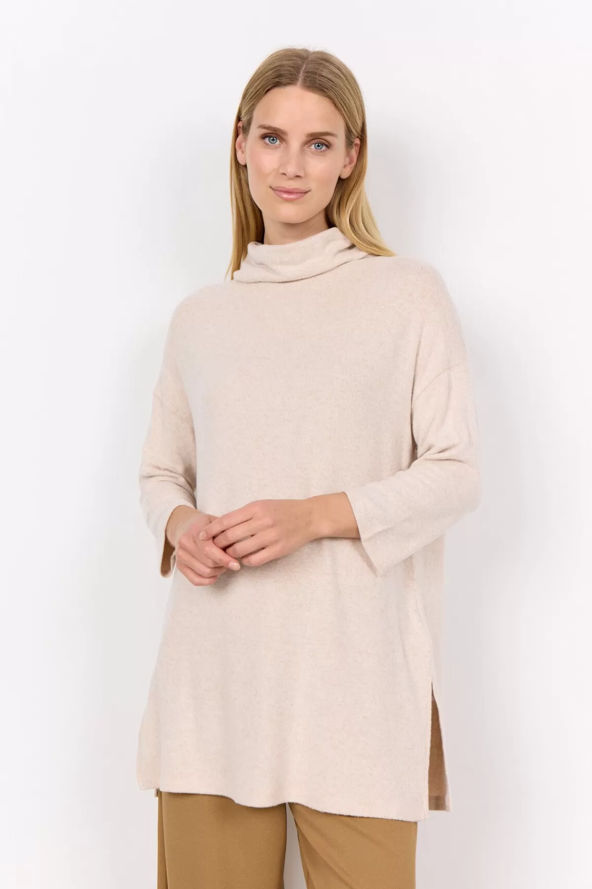 Soyaconcept Blouses And Shirts | Comfy-SC-BIARA 73 Sweatshirt Cream