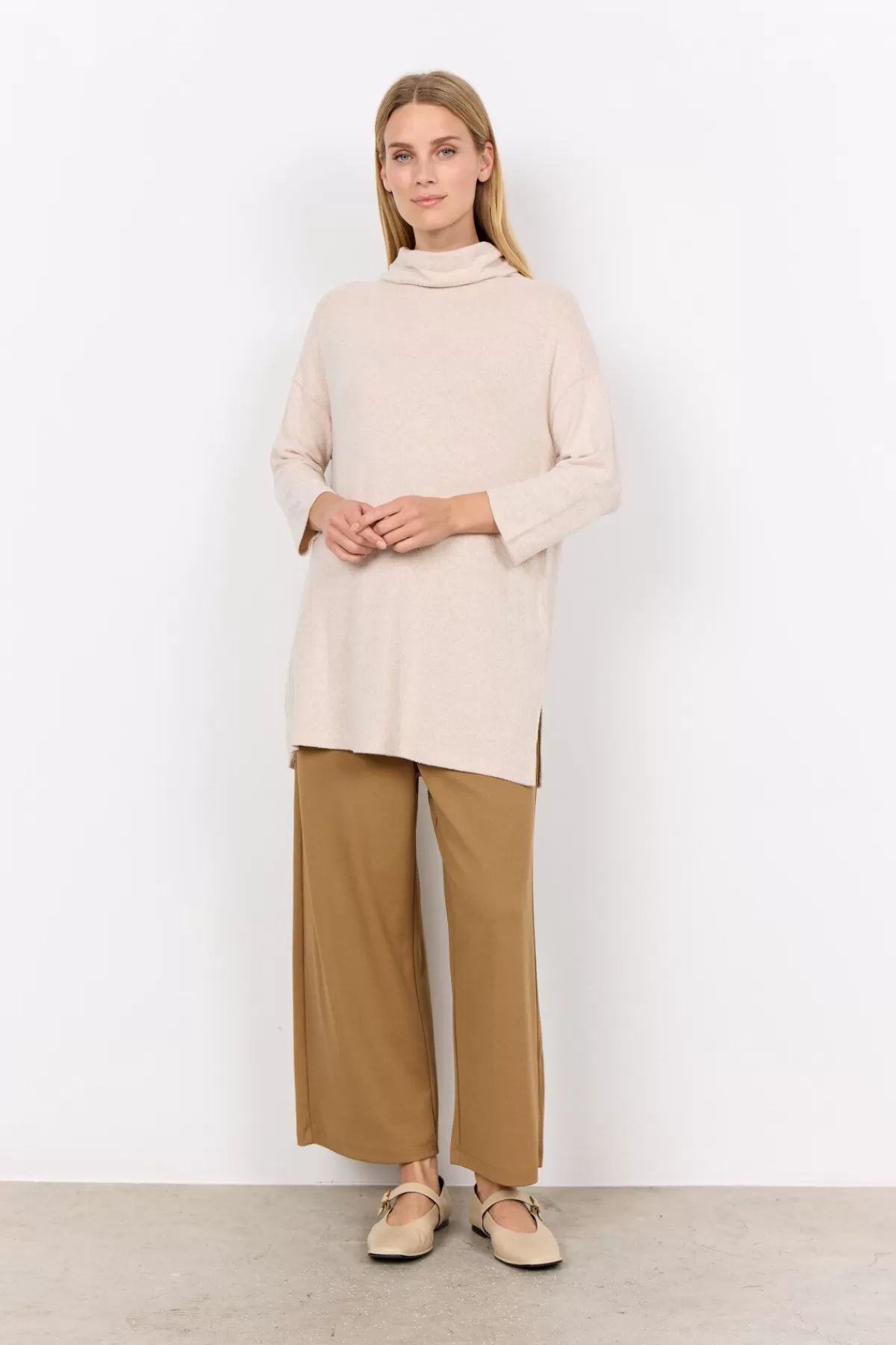 Soyaconcept Blouses And Shirts | Comfy-SC-BIARA 73 Sweatshirt Cream