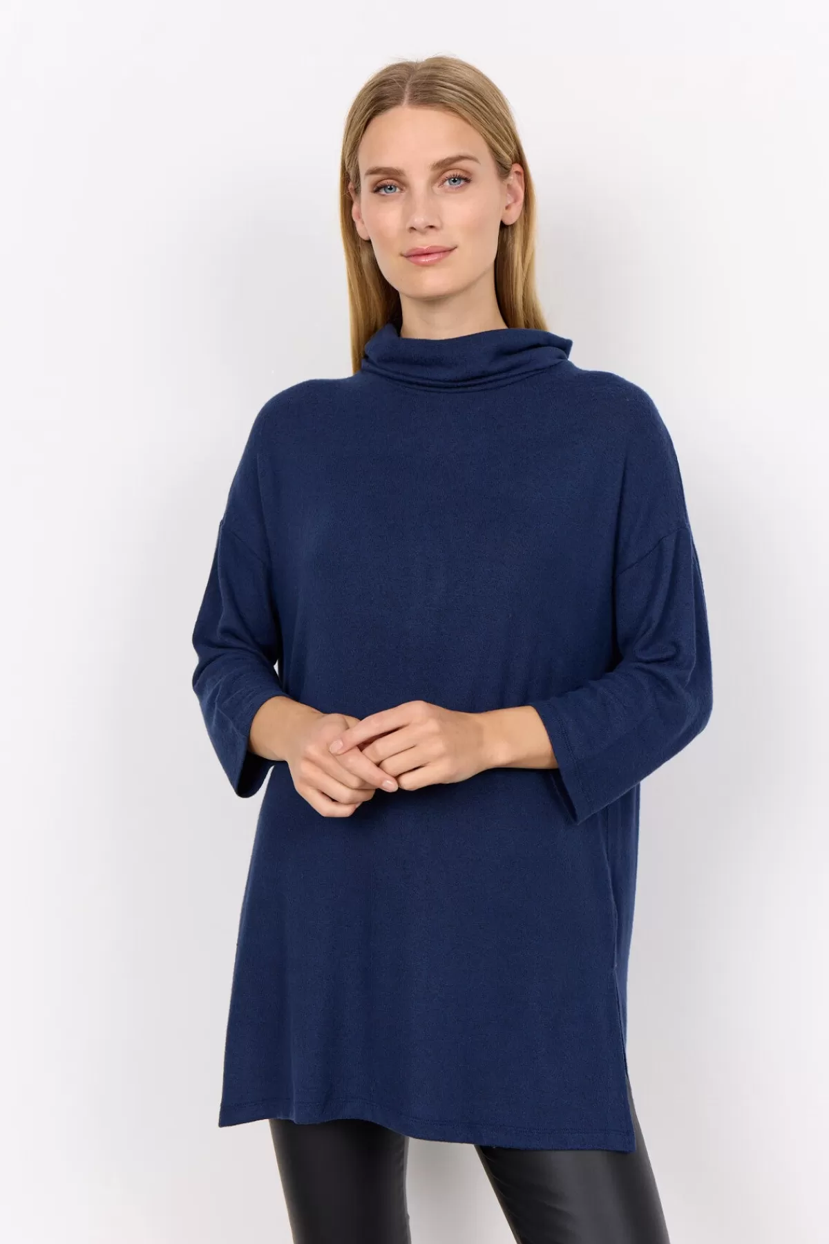 Soyaconcept Blouses And Shirts | Comfy-SC-BIARA 73 Sweatshirt Dark blue