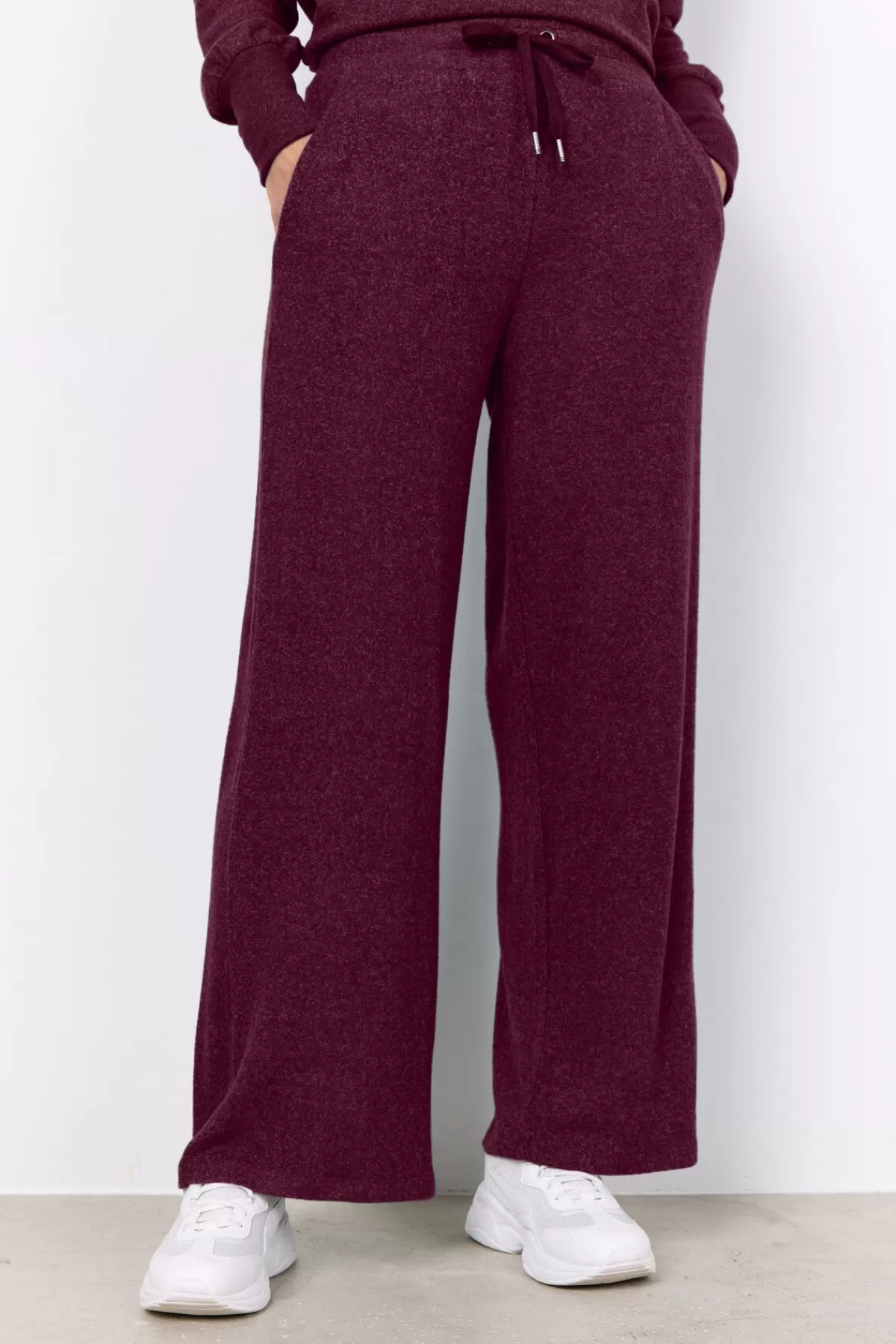 Soyaconcept Comfy | Pants-SC-BIARA 74 Pants Bordeaux