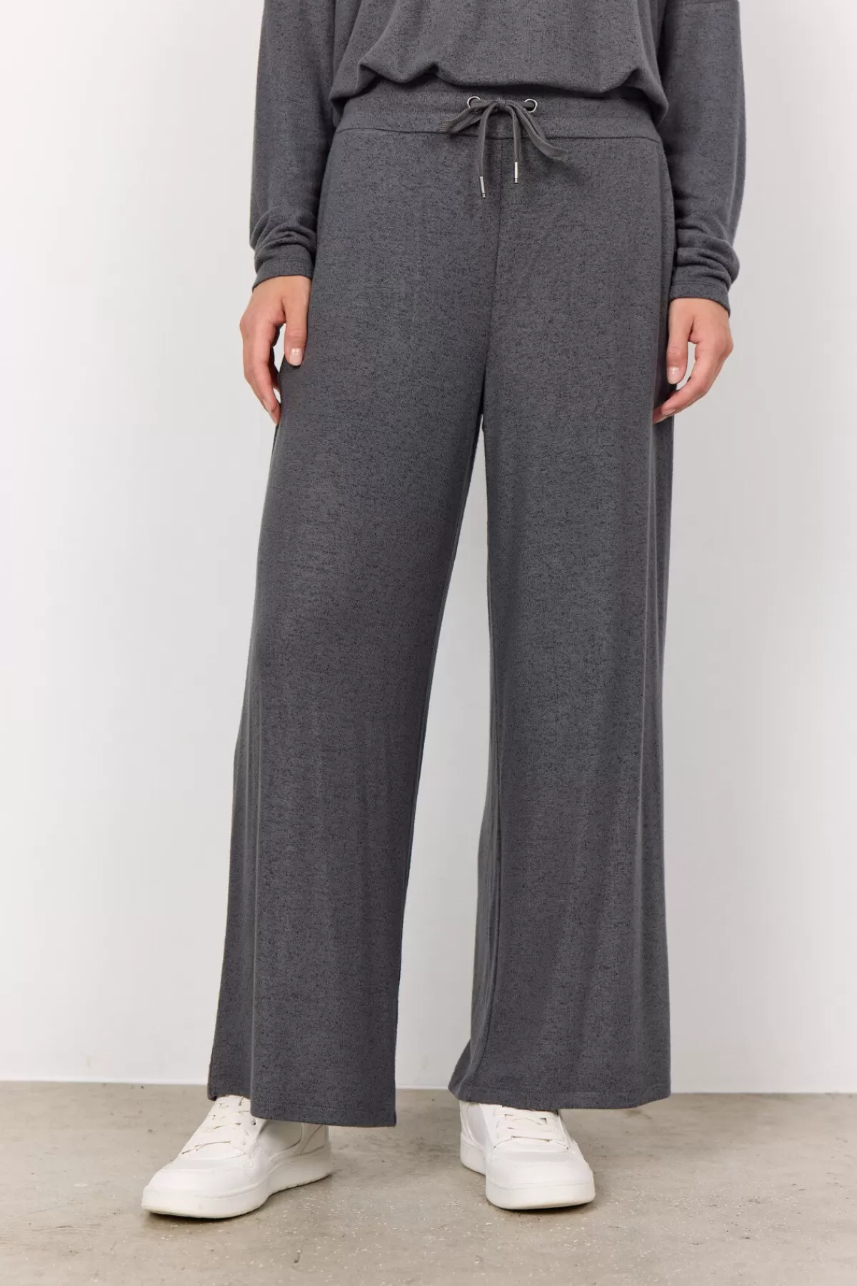 Soyaconcept Comfy | Pants-SC-BIARA 74 Pants Dark grey