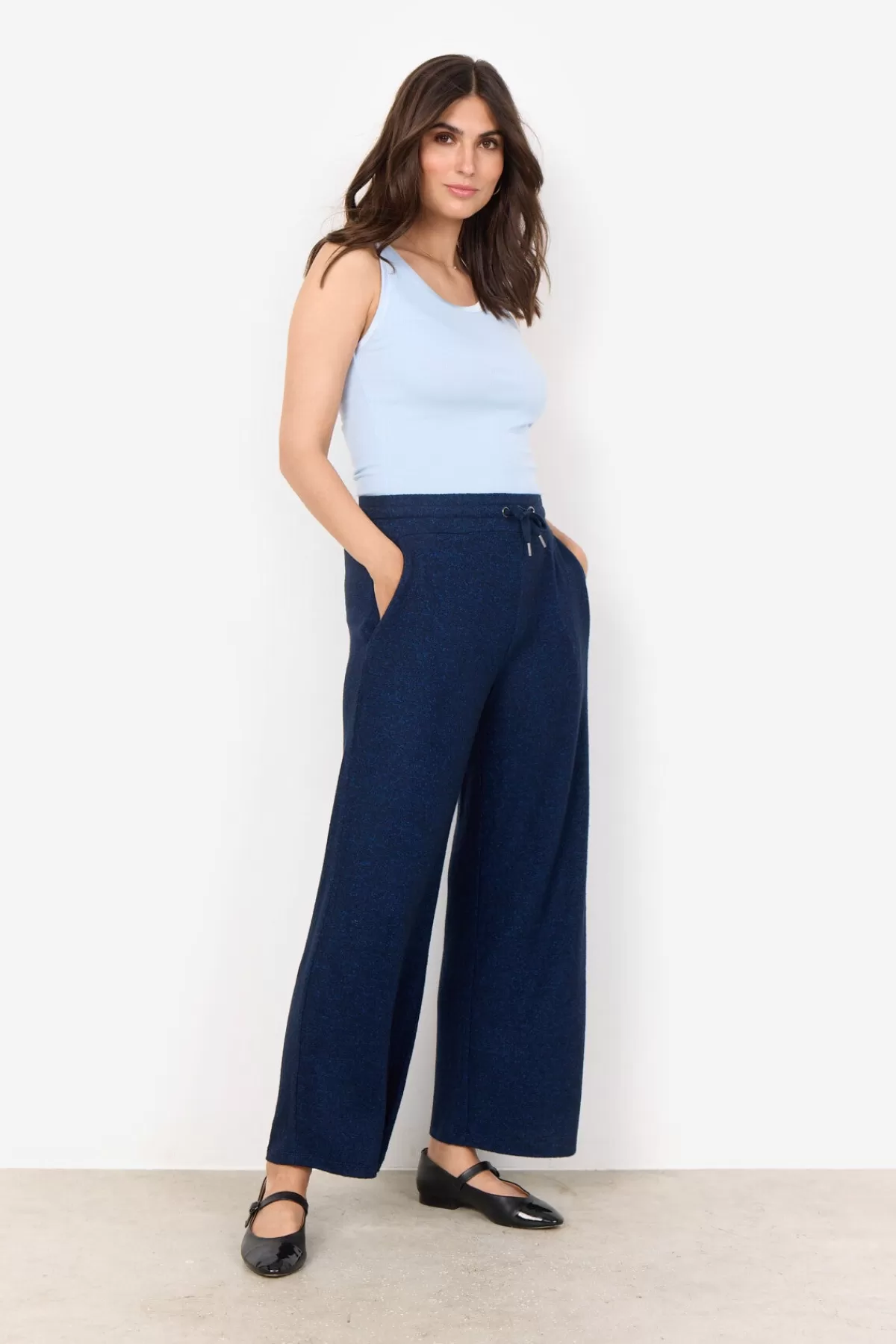 Soyaconcept Comfy | Pants-SC-BIARA 74 Pants Navy