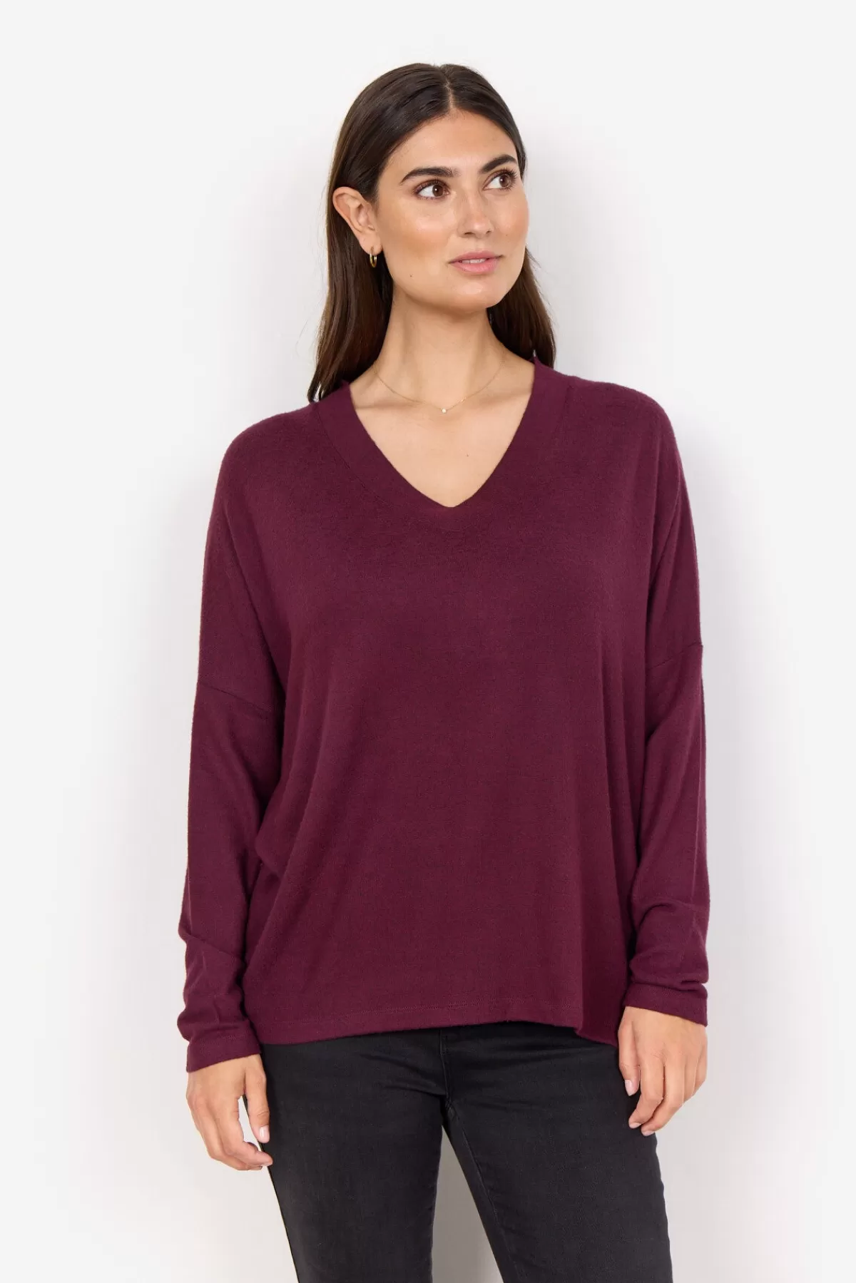 Soyaconcept Blouses And Shirts | Comfy-SC-BIARA 90 Blouse Bordeaux