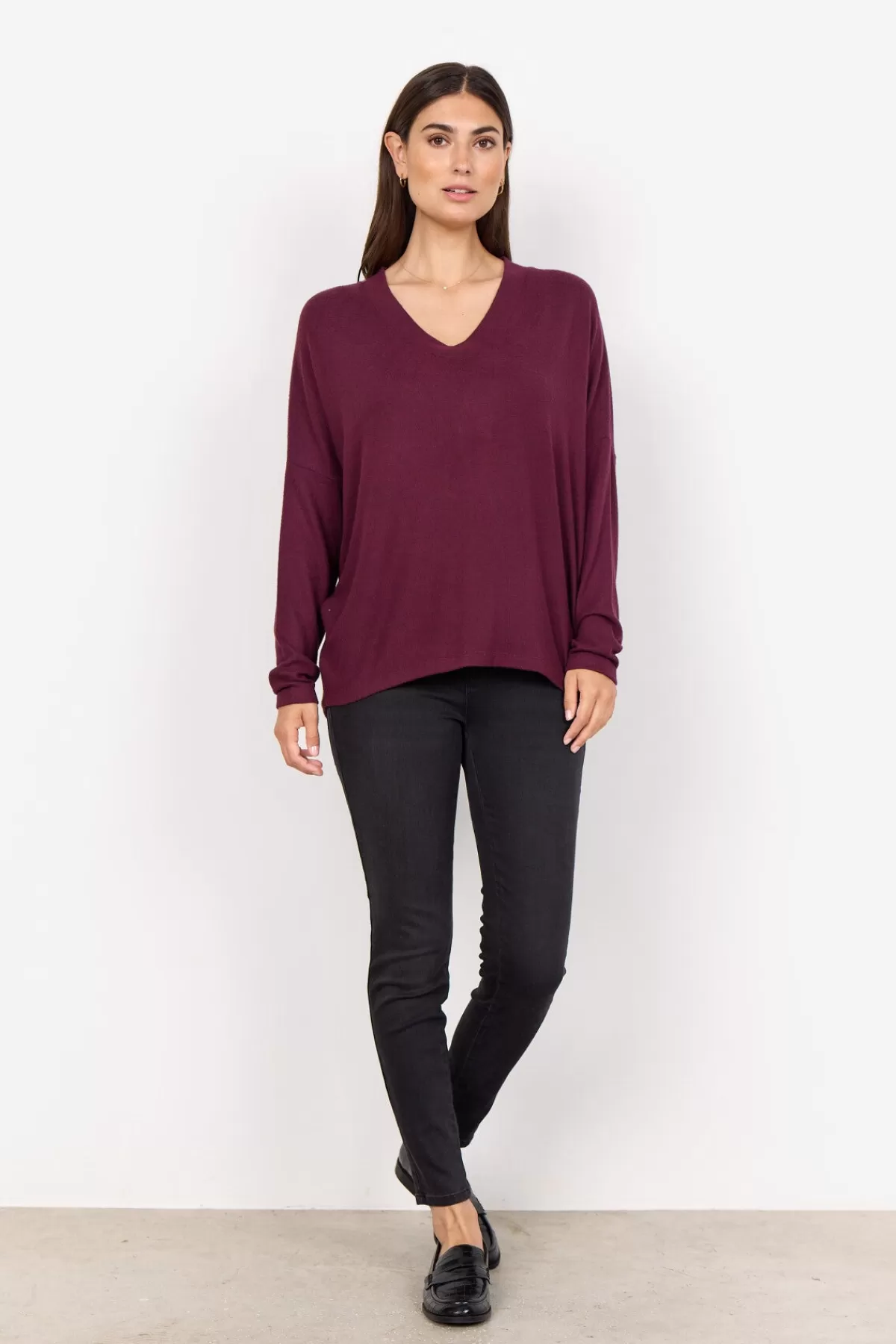 Soyaconcept Blouses And Shirts | Comfy-SC-BIARA 90 Blouse Bordeaux
