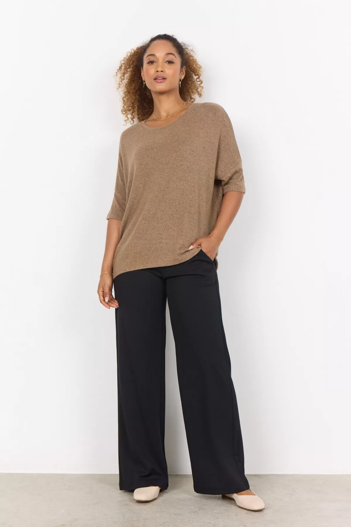 Soyaconcept Blouses And Shirts | Comfy-SC-BIARA 96 Blouse Camel