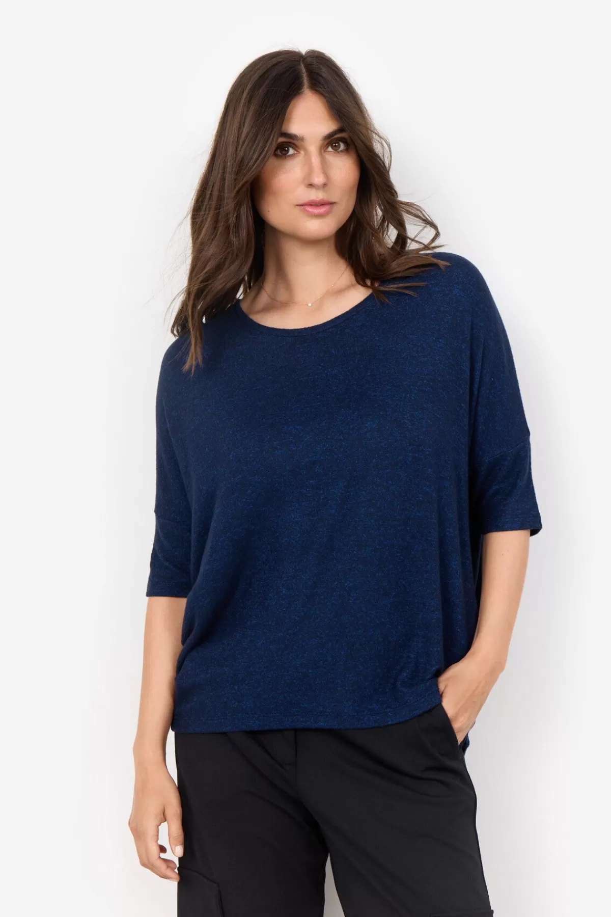Soyaconcept Blouses And Shirts | Comfy-SC-BIARA 96 Blouse Navy