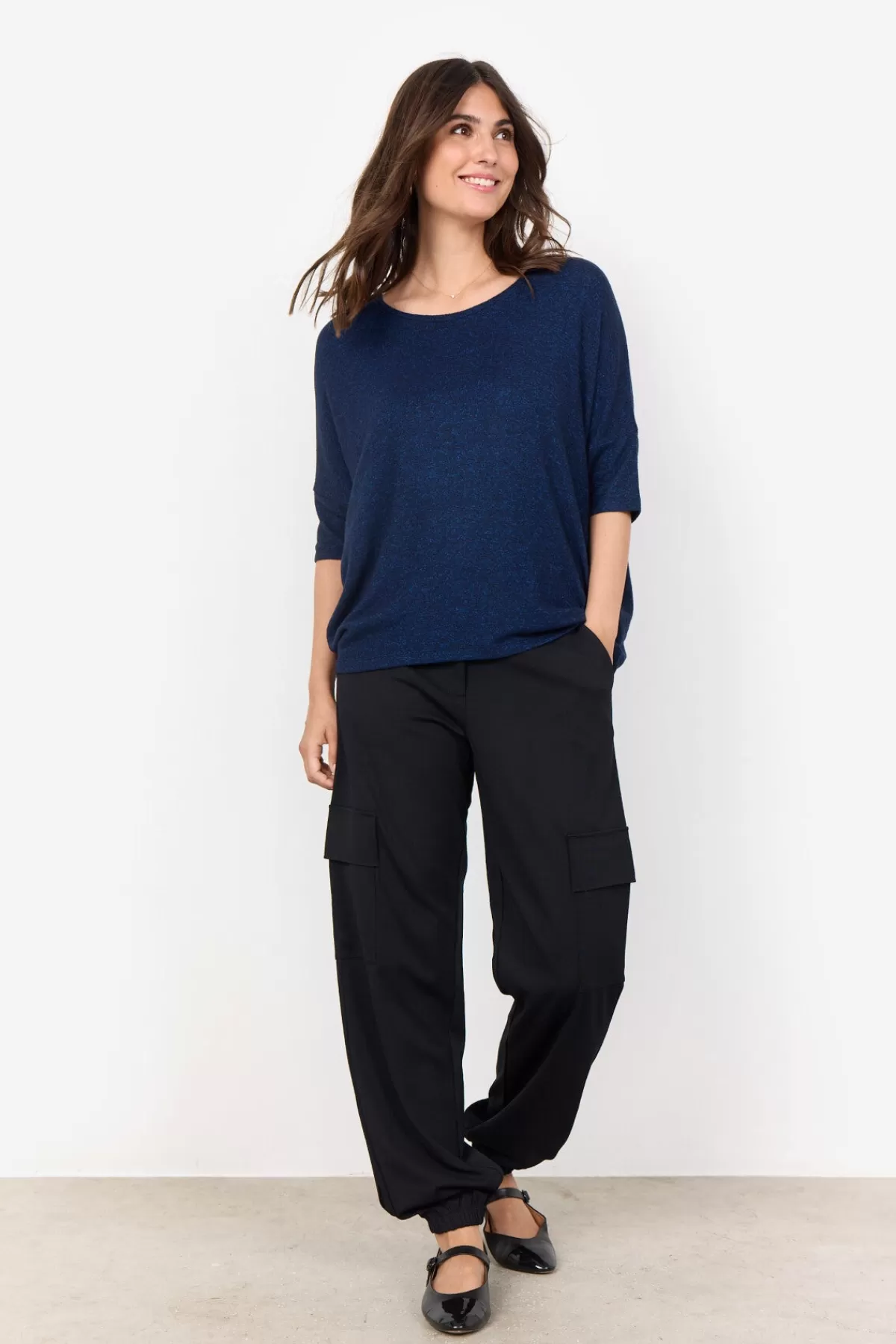 Soyaconcept Blouses And Shirts | Comfy-SC-BIARA 96 Blouse Navy