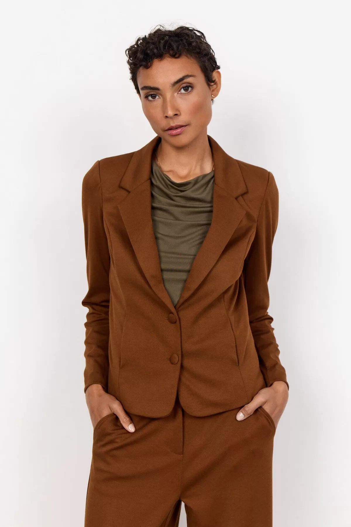 Soyaconcept Blazers-SC-DANIELA 1 Blazer Brown