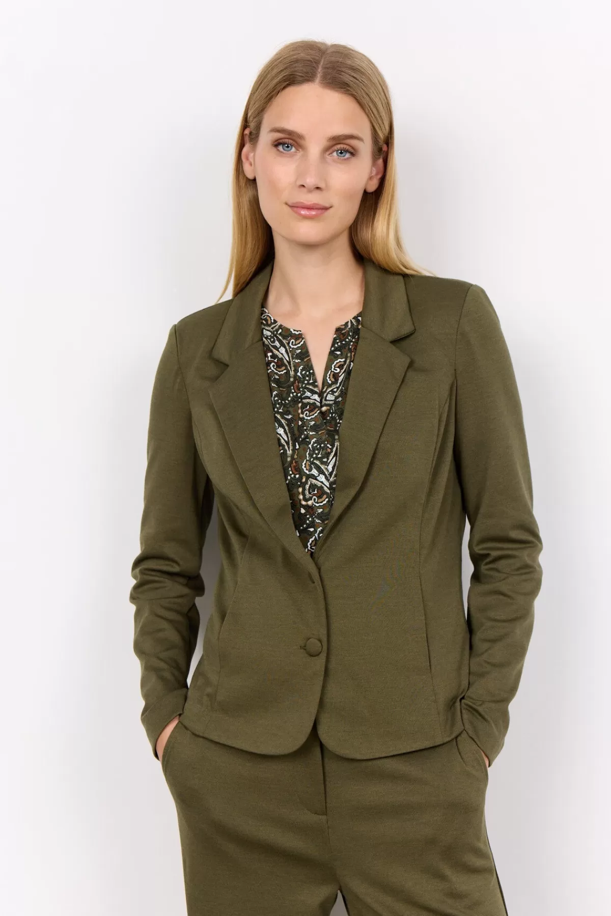 Soyaconcept Blazers-SC-DANIELA 1 Blazer Olive