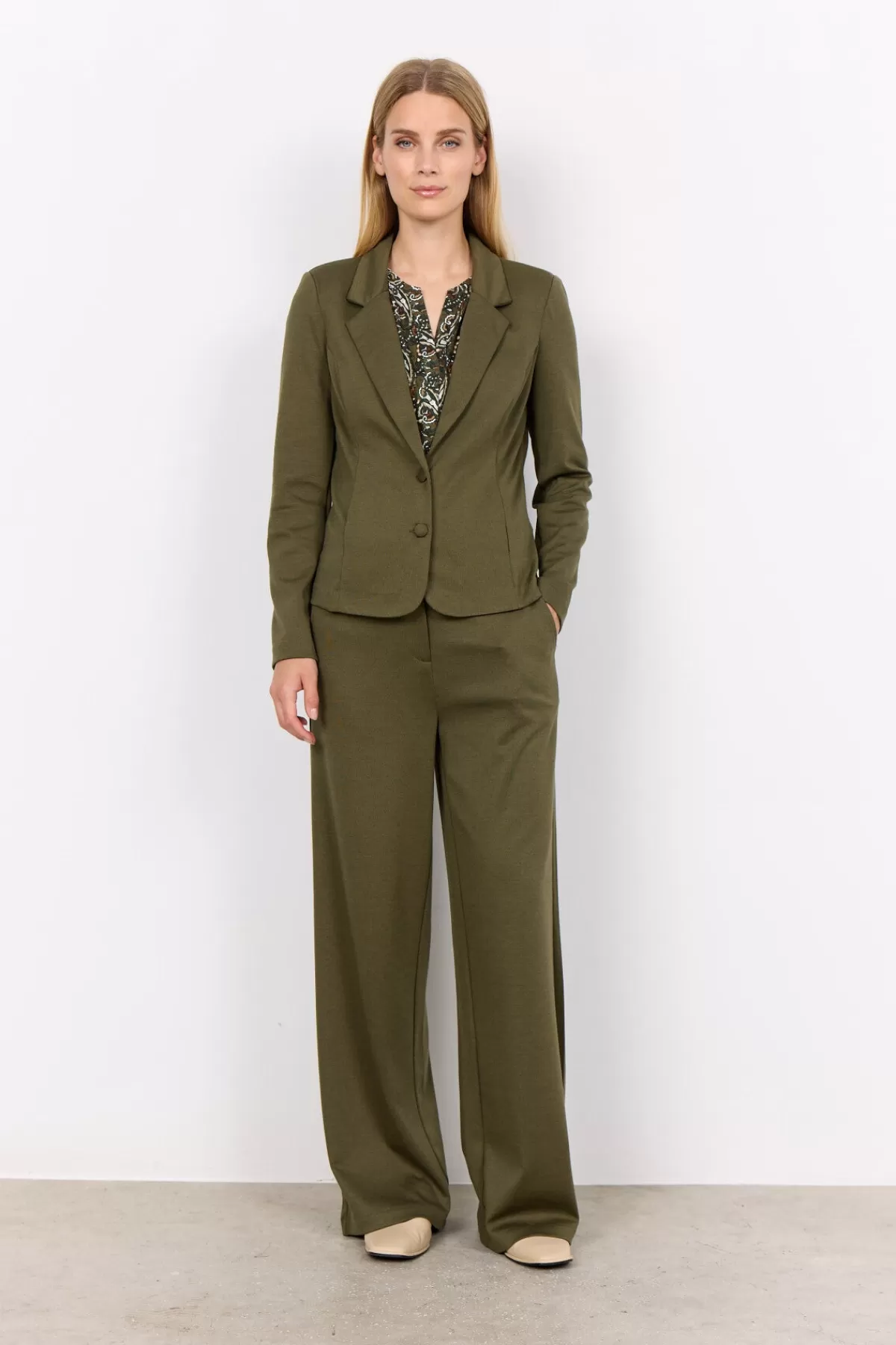 Soyaconcept Blazers-SC-DANIELA 1 Blazer Olive