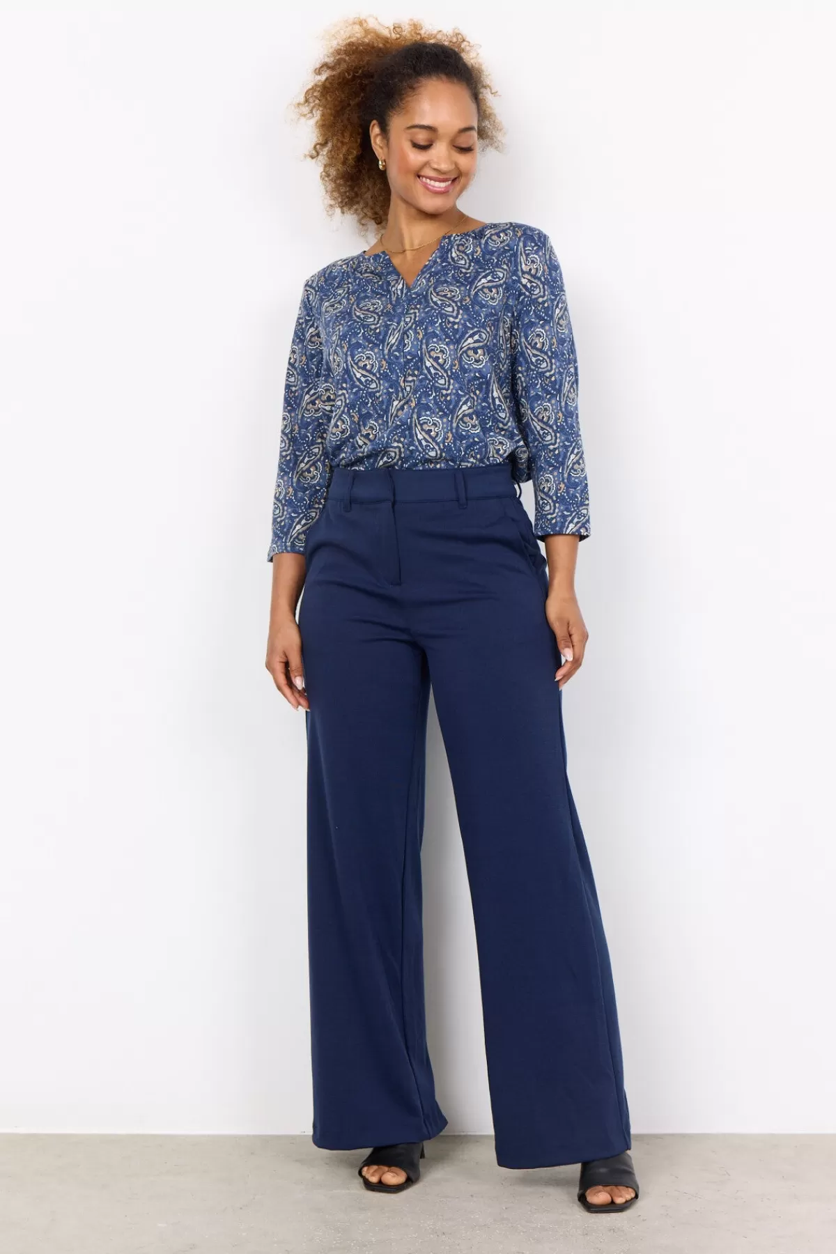 Soyaconcept Pants-SC-DANIELA 9 Pants Dark blue