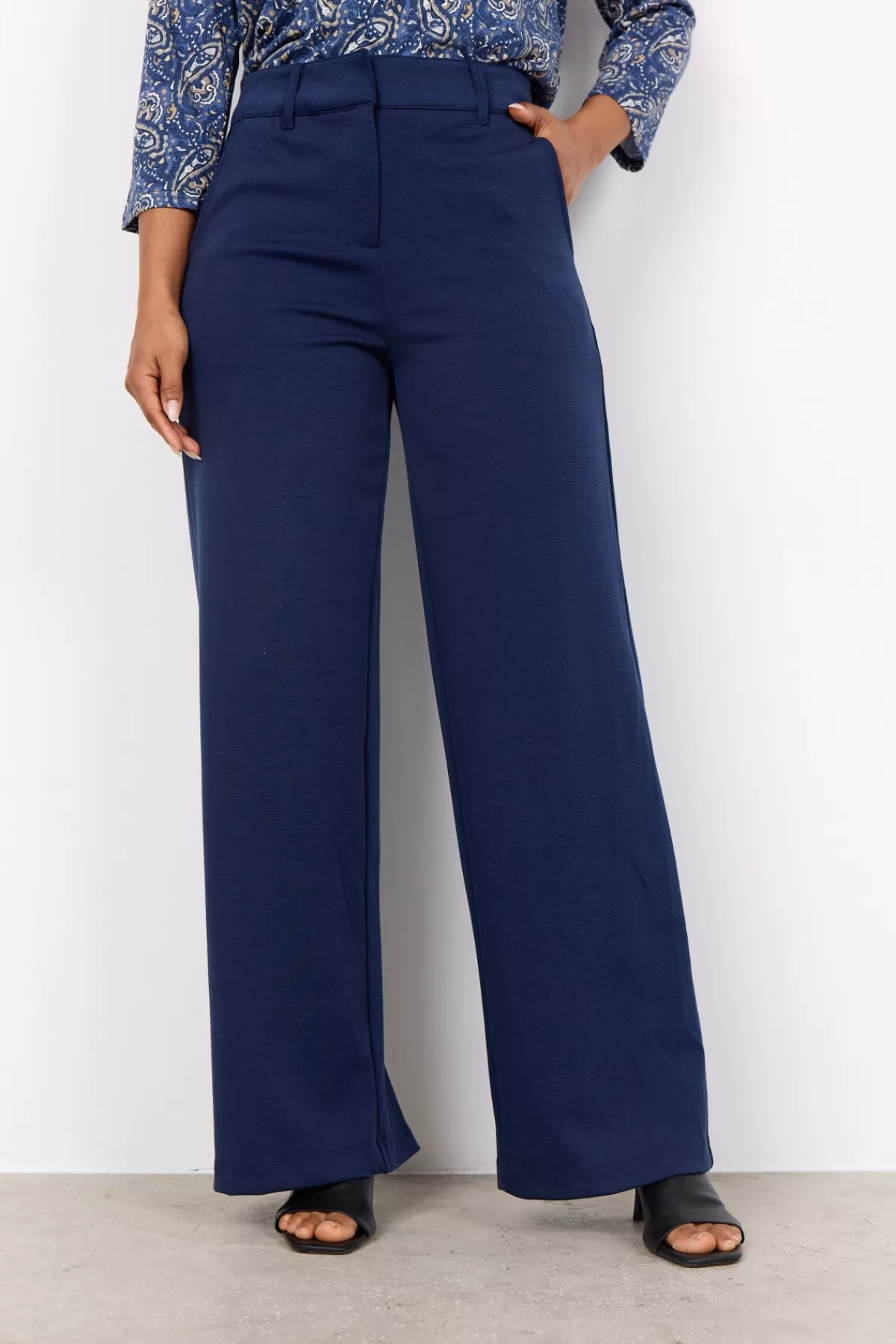 Soyaconcept Pants-SC-DANIELA 9 Pants Dark blue