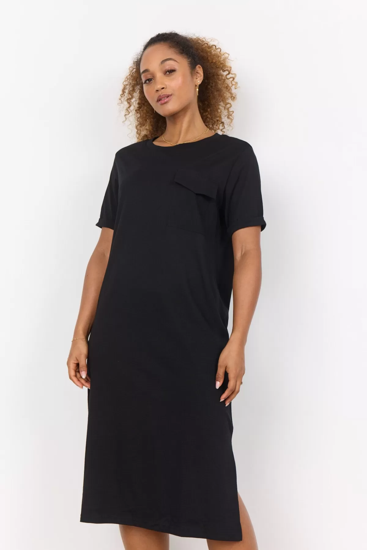 Soyaconcept Dresses-SC-DERBY 40 Dress Black