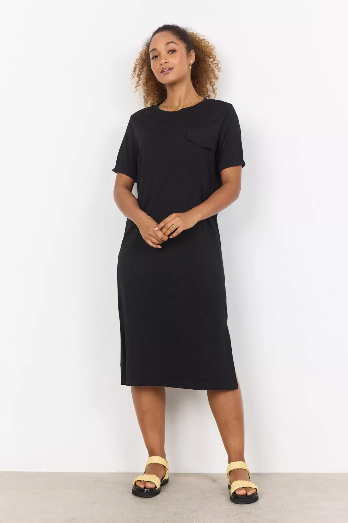 Soyaconcept Dresses-SC-DERBY 40 Dress Black