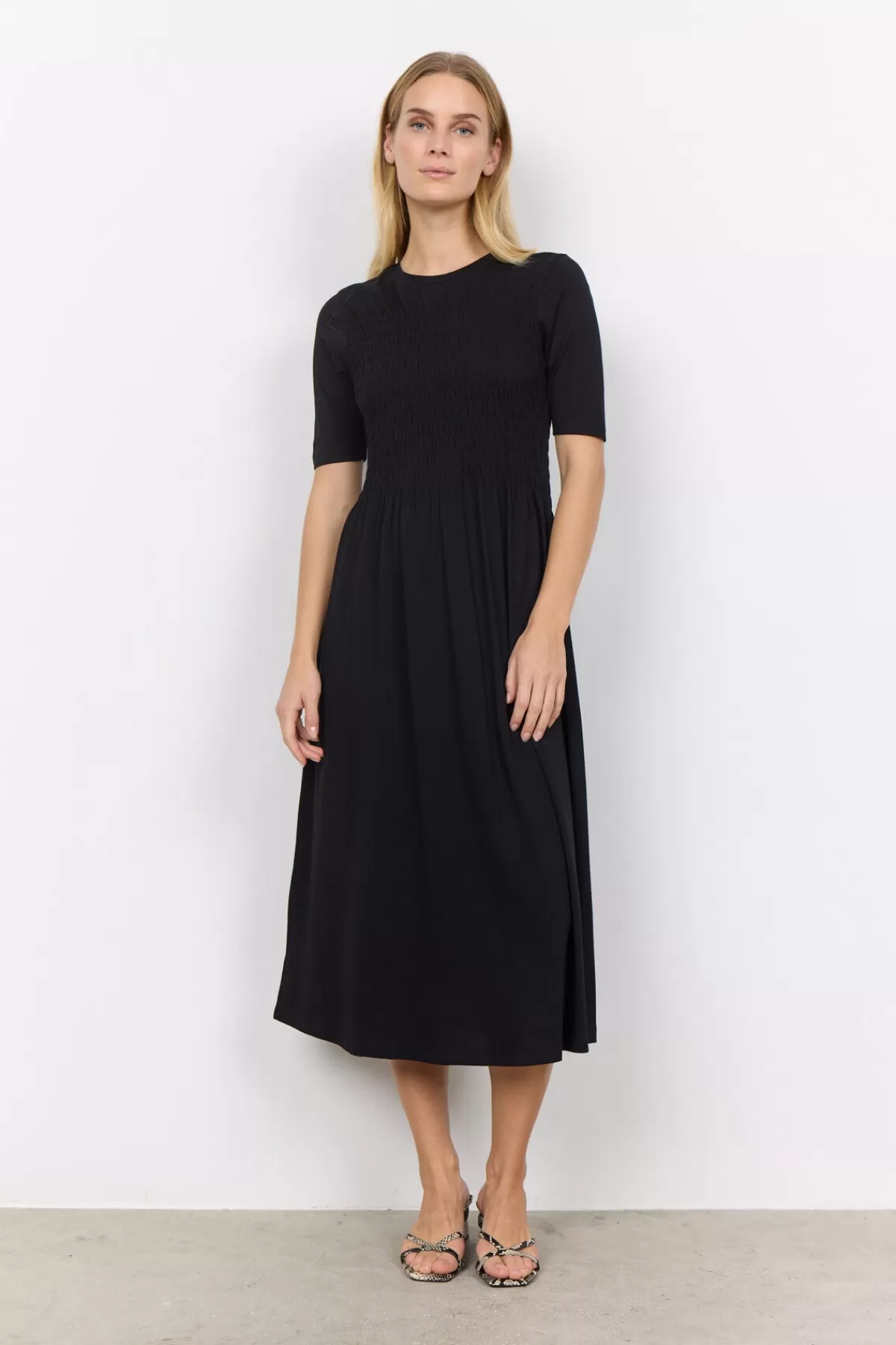 Soyaconcept Dresses-SC-DERBY 41 Dress Black
