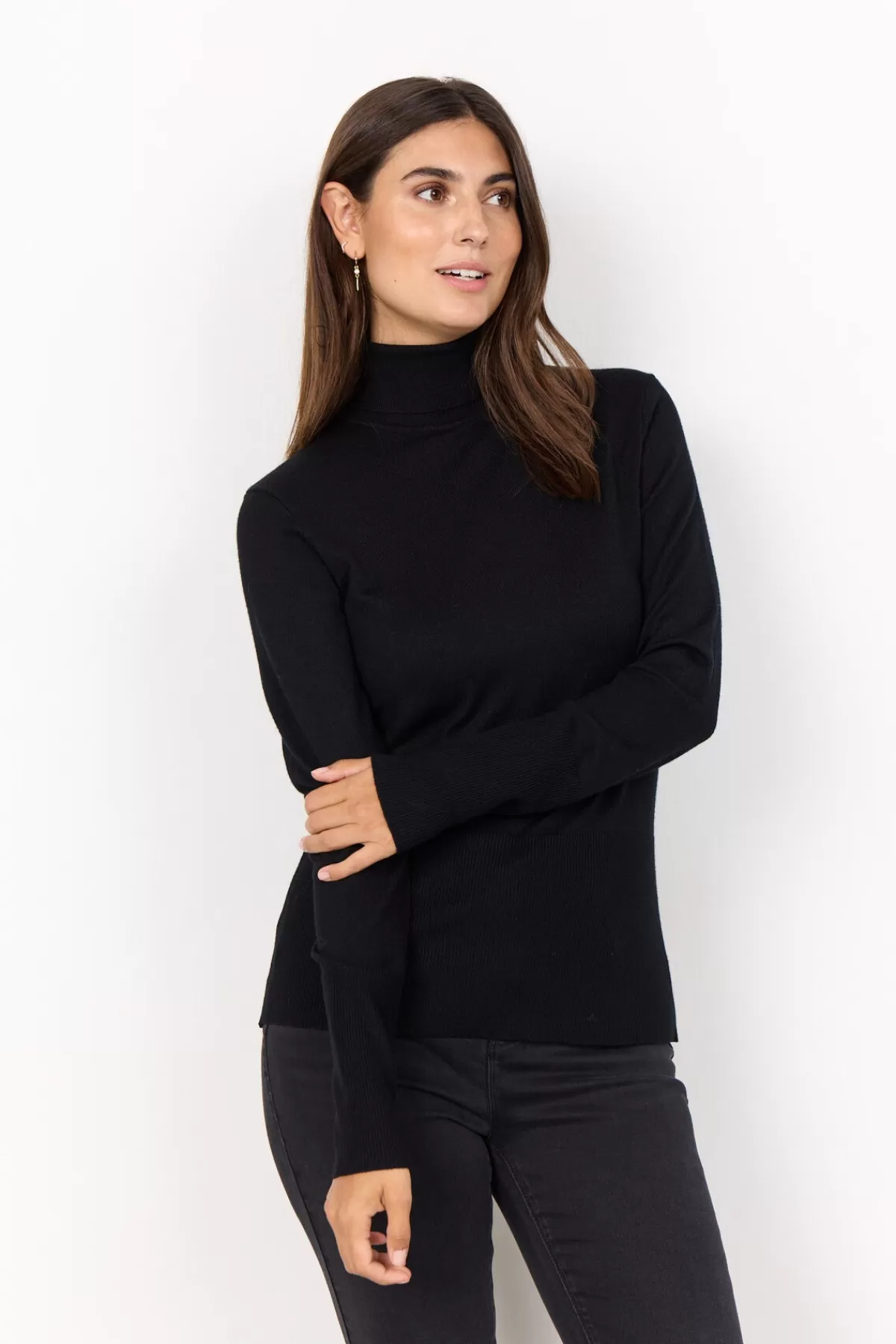 Soyaconcept Knitwear-SC-DOLLIE 145 Pullover Black