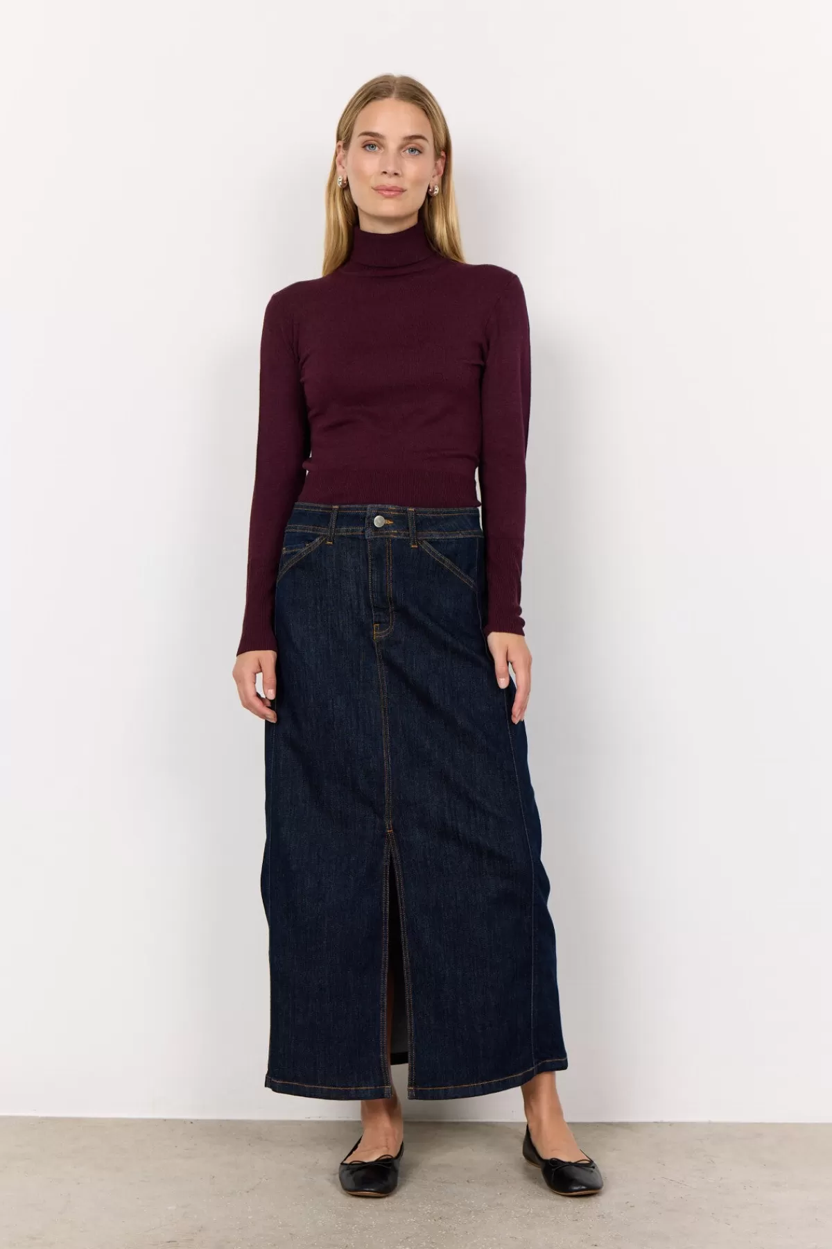 Soyaconcept Knitwear-SC-DOLLIE 145 Pullover Bordeaux