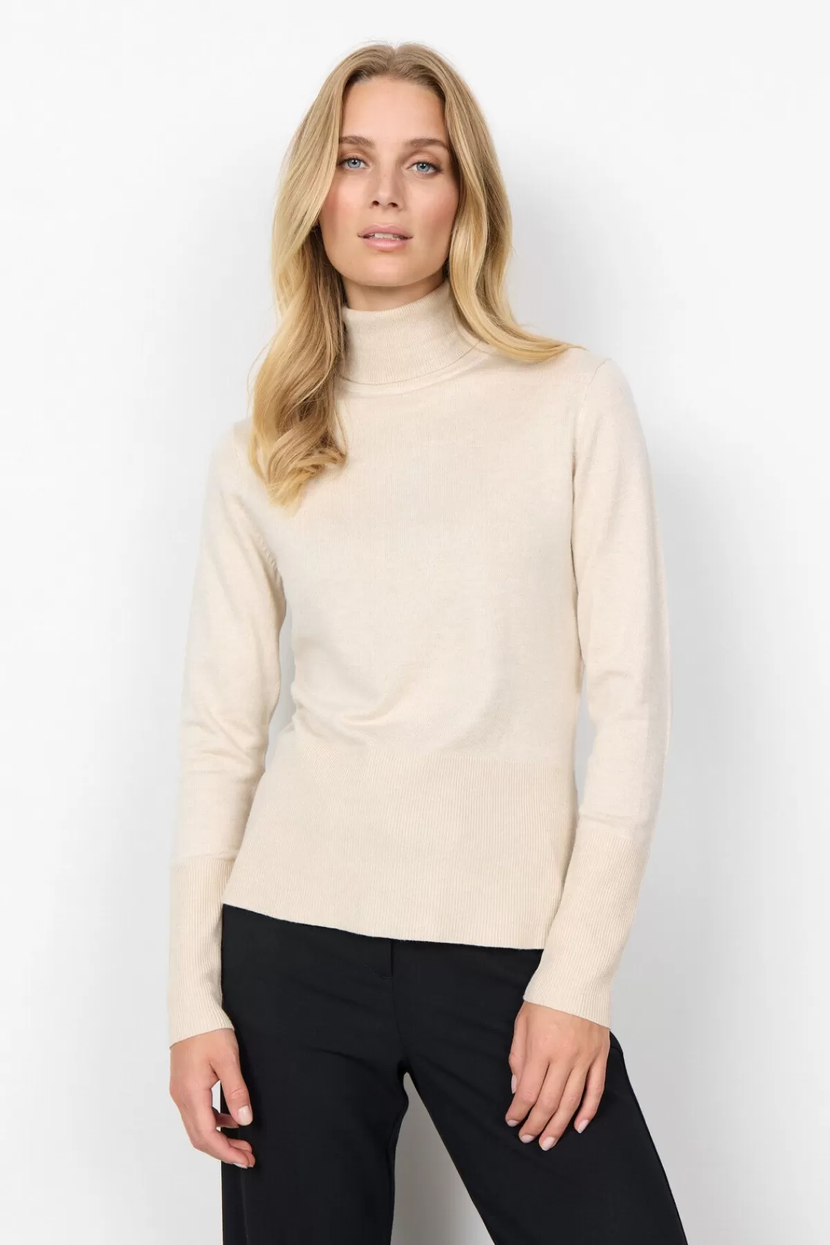 Soyaconcept Knitwear-SC-DOLLIE 145 Pullover Cream