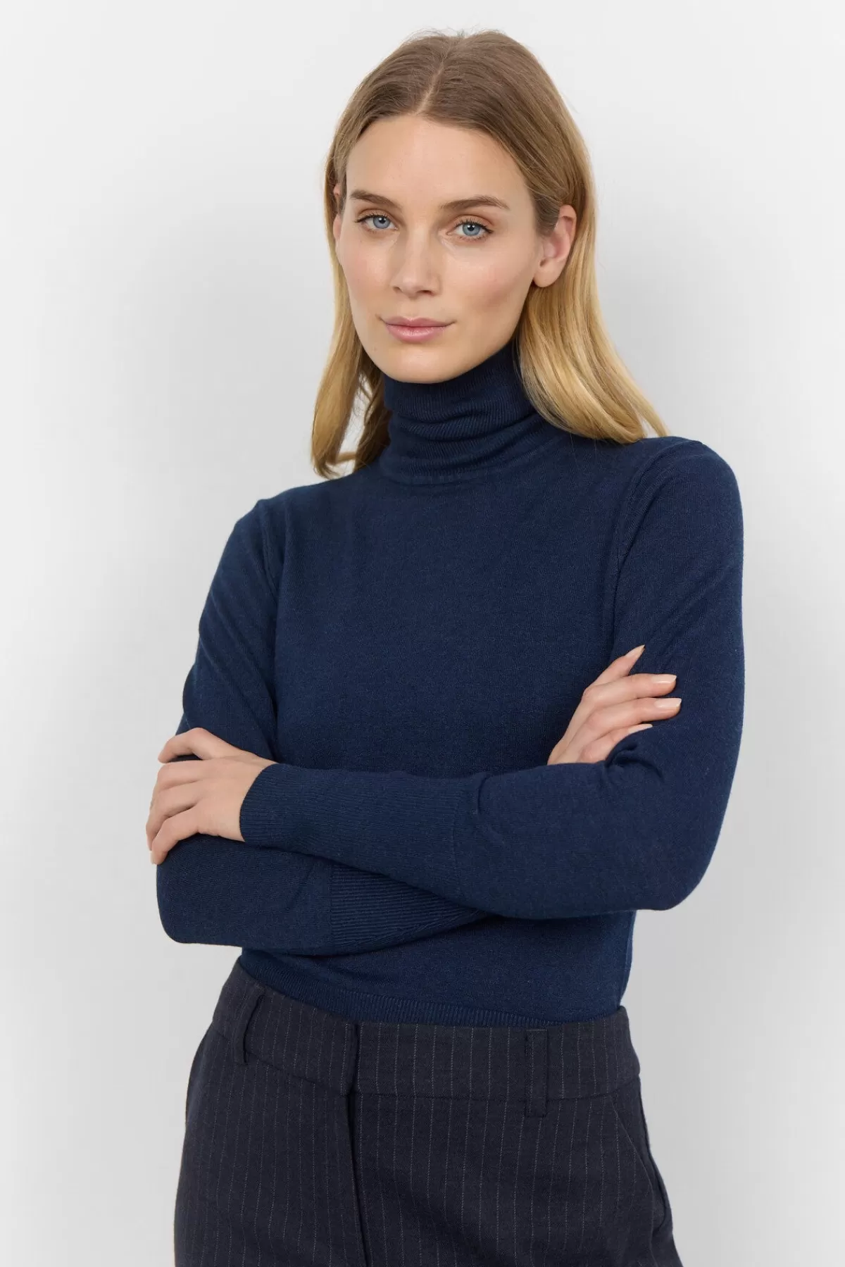 Soyaconcept Knitwear-SC-DOLLIE 145 Pullover Dark blue