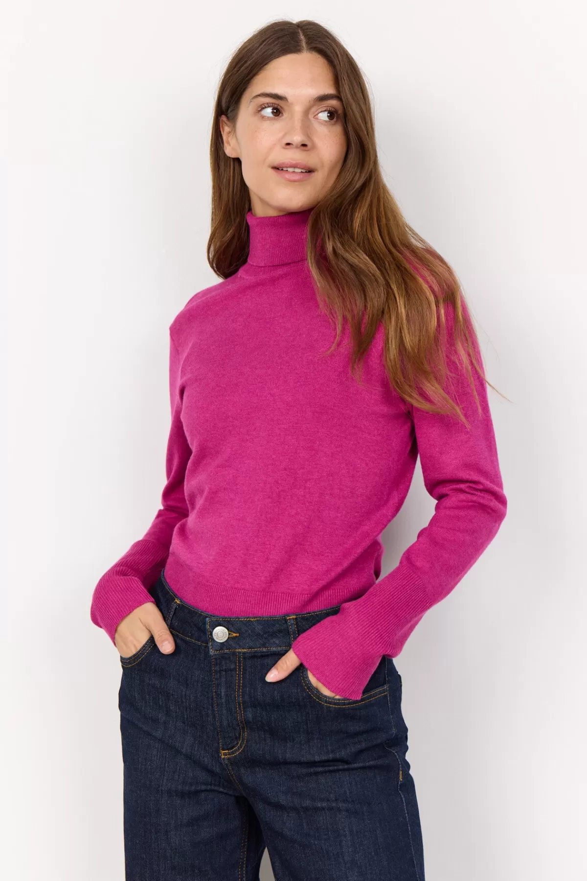 Soyaconcept Knitwear-SC-DOLLIE 145 Pullover Pink