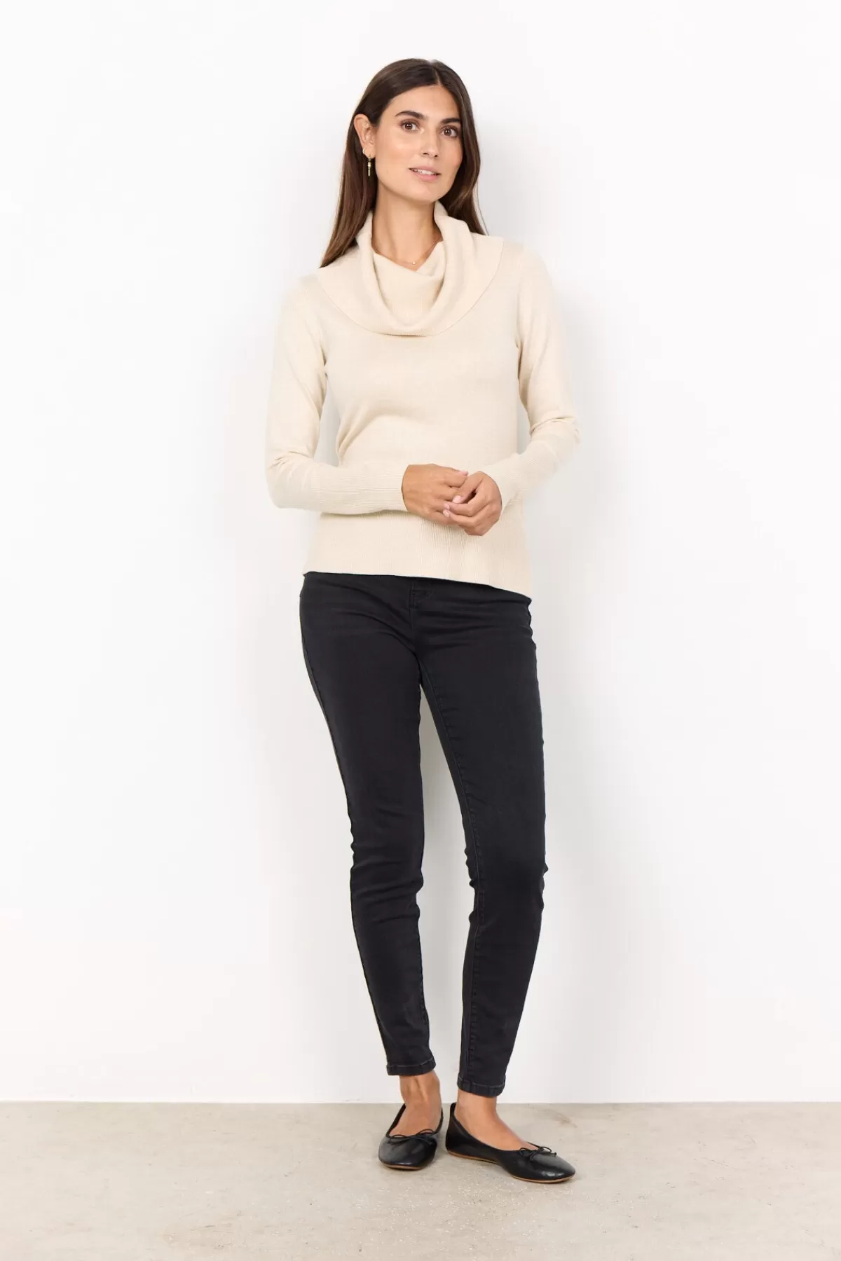 Soyaconcept Knitwear-SC-DOLLIE 305 Pullover Cream