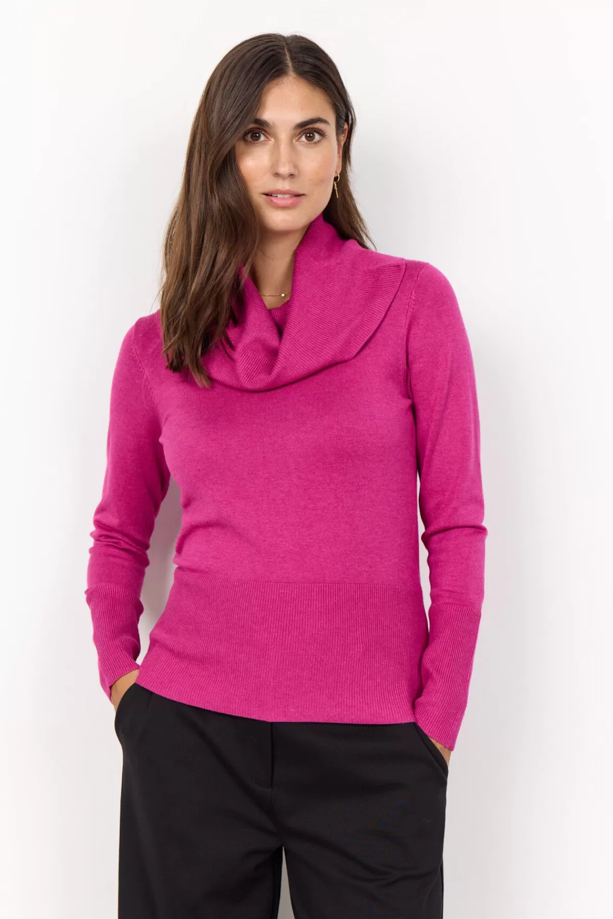 Soyaconcept Knitwear-SC-DOLLIE 305 Pullover Pink