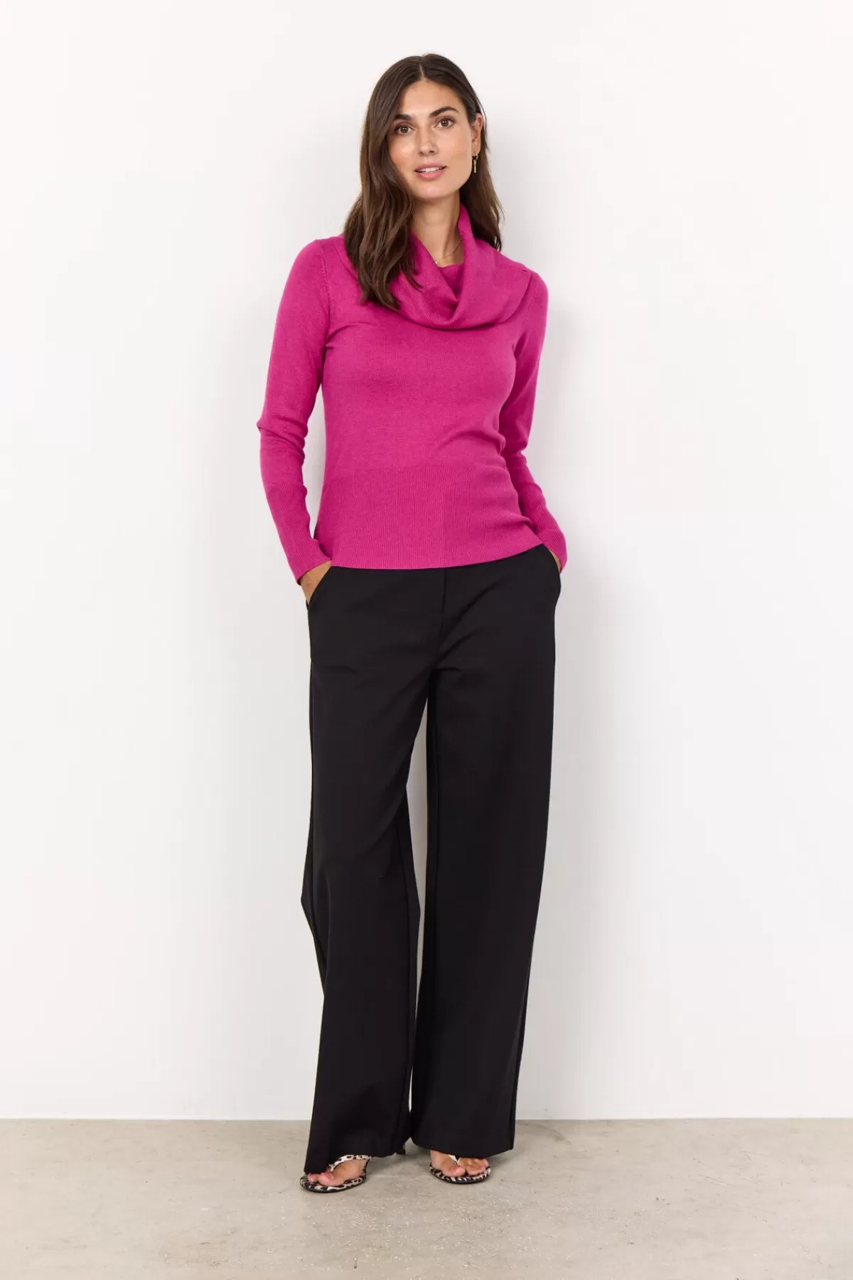 Soyaconcept Knitwear-SC-DOLLIE 305 Pullover Pink