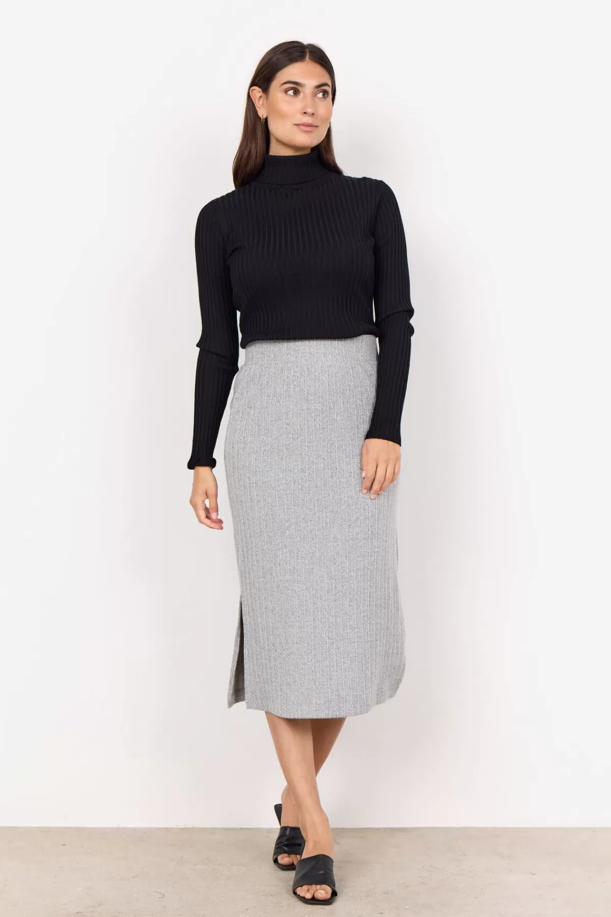Soyaconcept Knitwear-SC-DOLLIE 483 Pullover Black