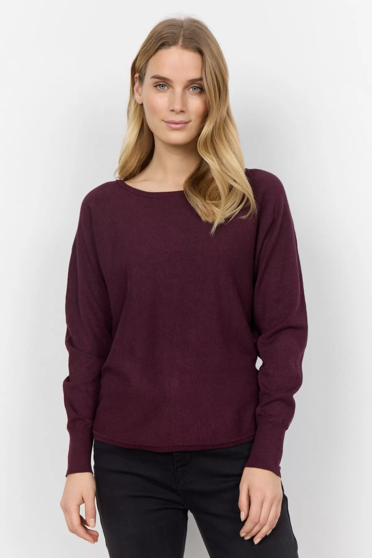 Soyaconcept Knitwear-SC-DOLLIE 620 Pullover Bordeaux