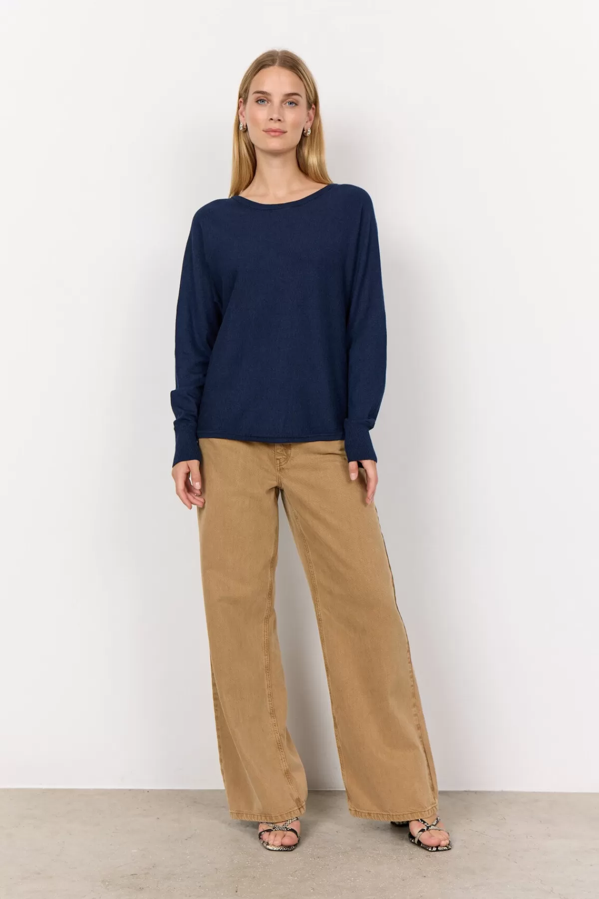 Soyaconcept Knitwear-SC-DOLLIE 620 Pullover Dark blue