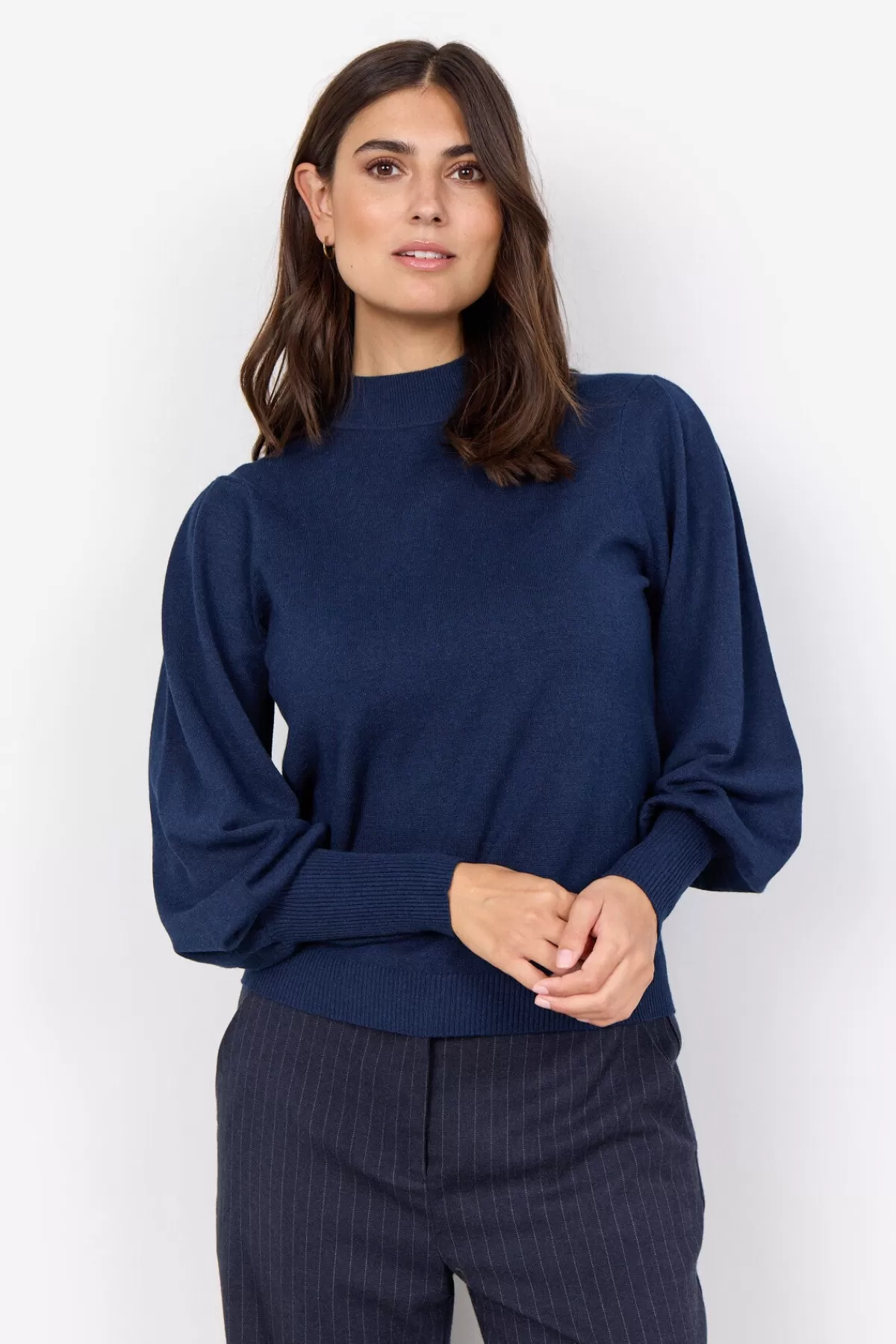 Soyaconcept Knitwear-SC-DOLLIE 666 Pullover Dark blue