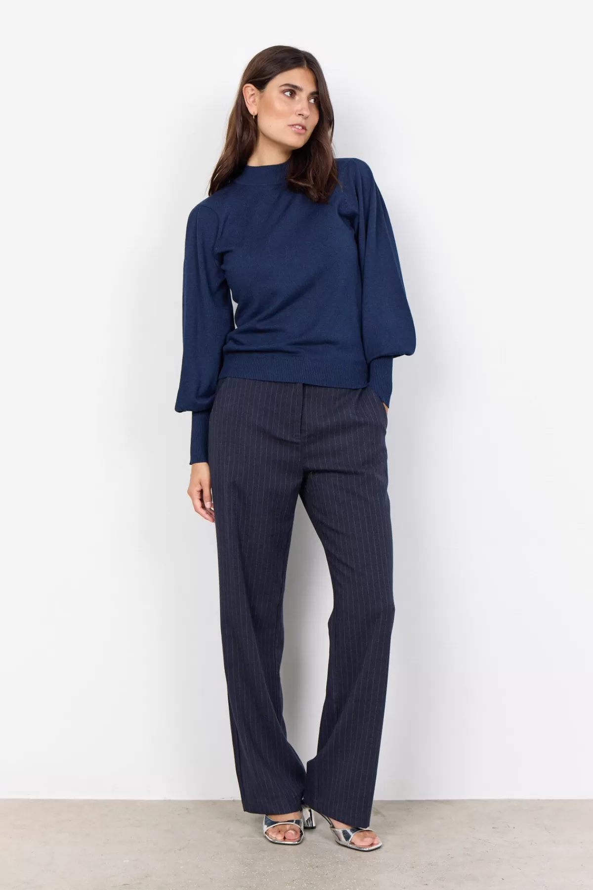 Soyaconcept Knitwear-SC-DOLLIE 666 Pullover Dark blue