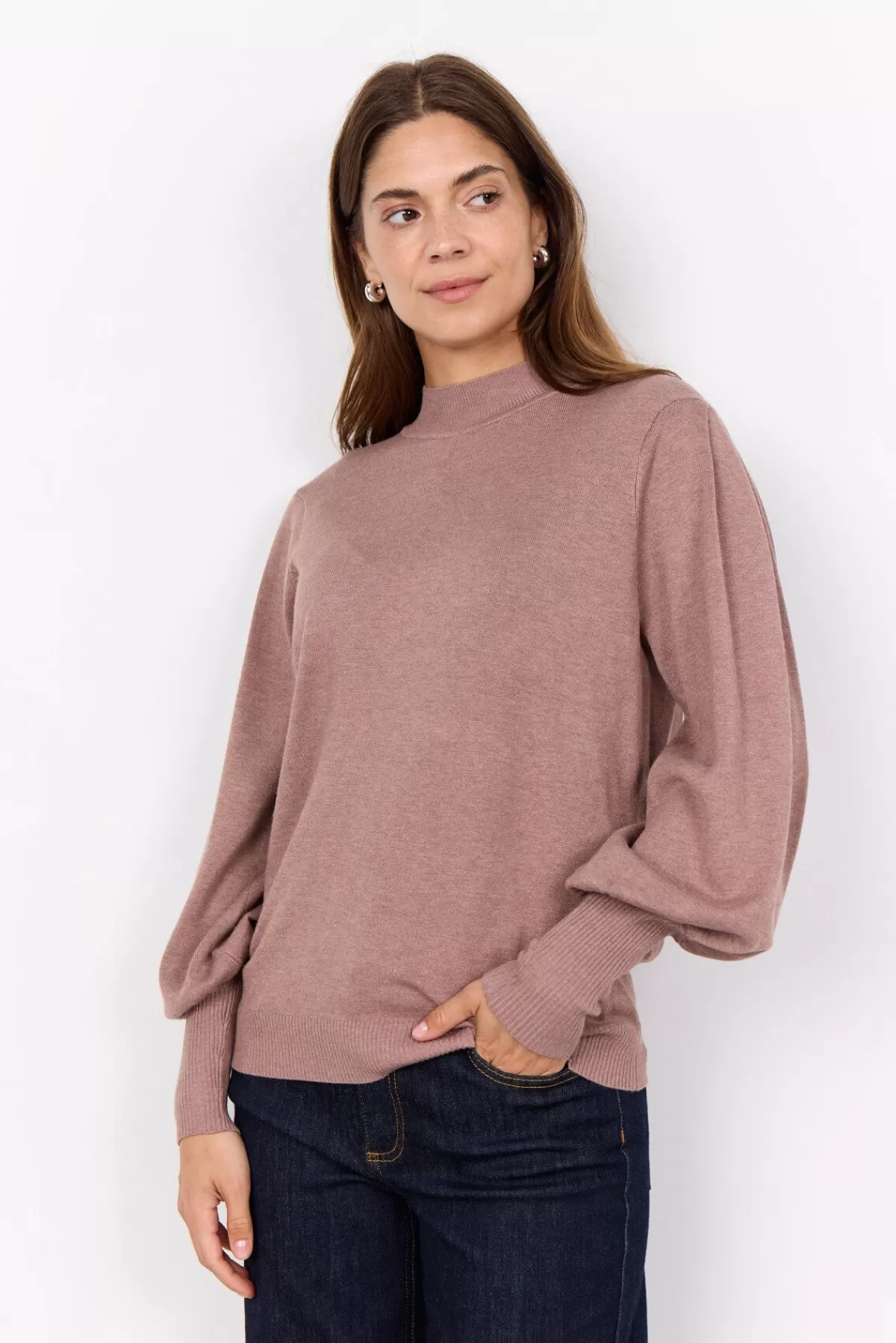 Soyaconcept Knitwear-SC-DOLLIE 666 Pullover Rose